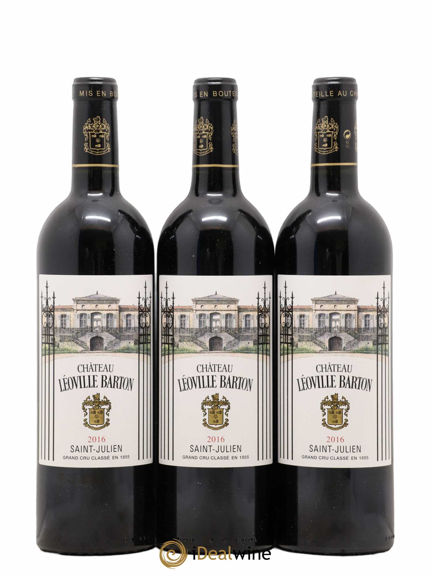 Château Léoville Barton 2ème Grand Cru Classé 2016 - Lot de 6 bouteilles - 2