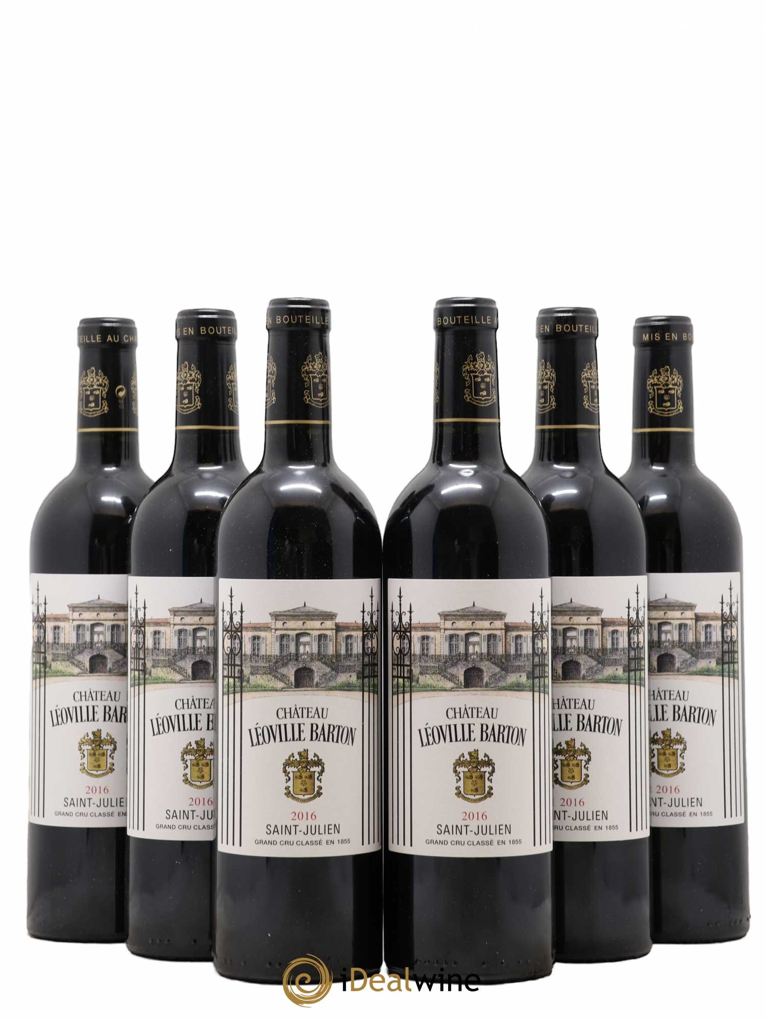 Château Léoville Barton 2ème Grand Cru Classé 2016 - Lot de 6 bouteilles - 0
