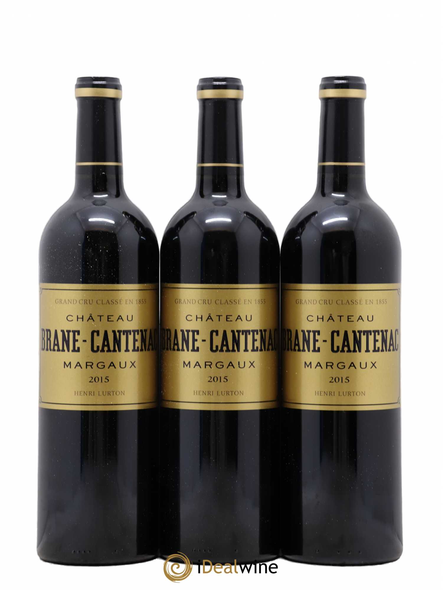 Château Brane Cantenac 2ème Grand Cru Classé 2015 - Lot de 12 bouteilles - 1