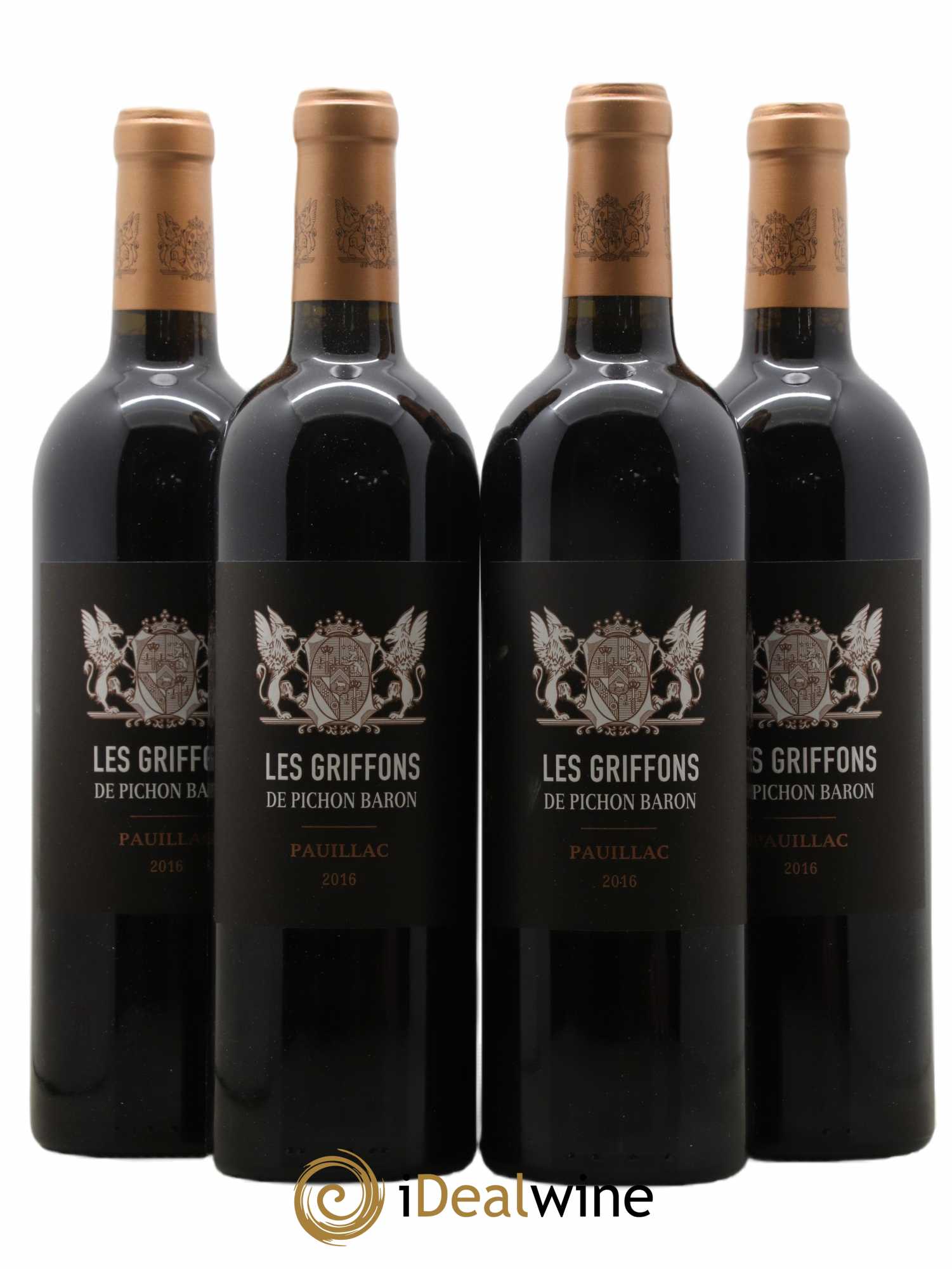 Les Griffons de Pichon Baron 2016 - Lot de 4 bouteilles - 0