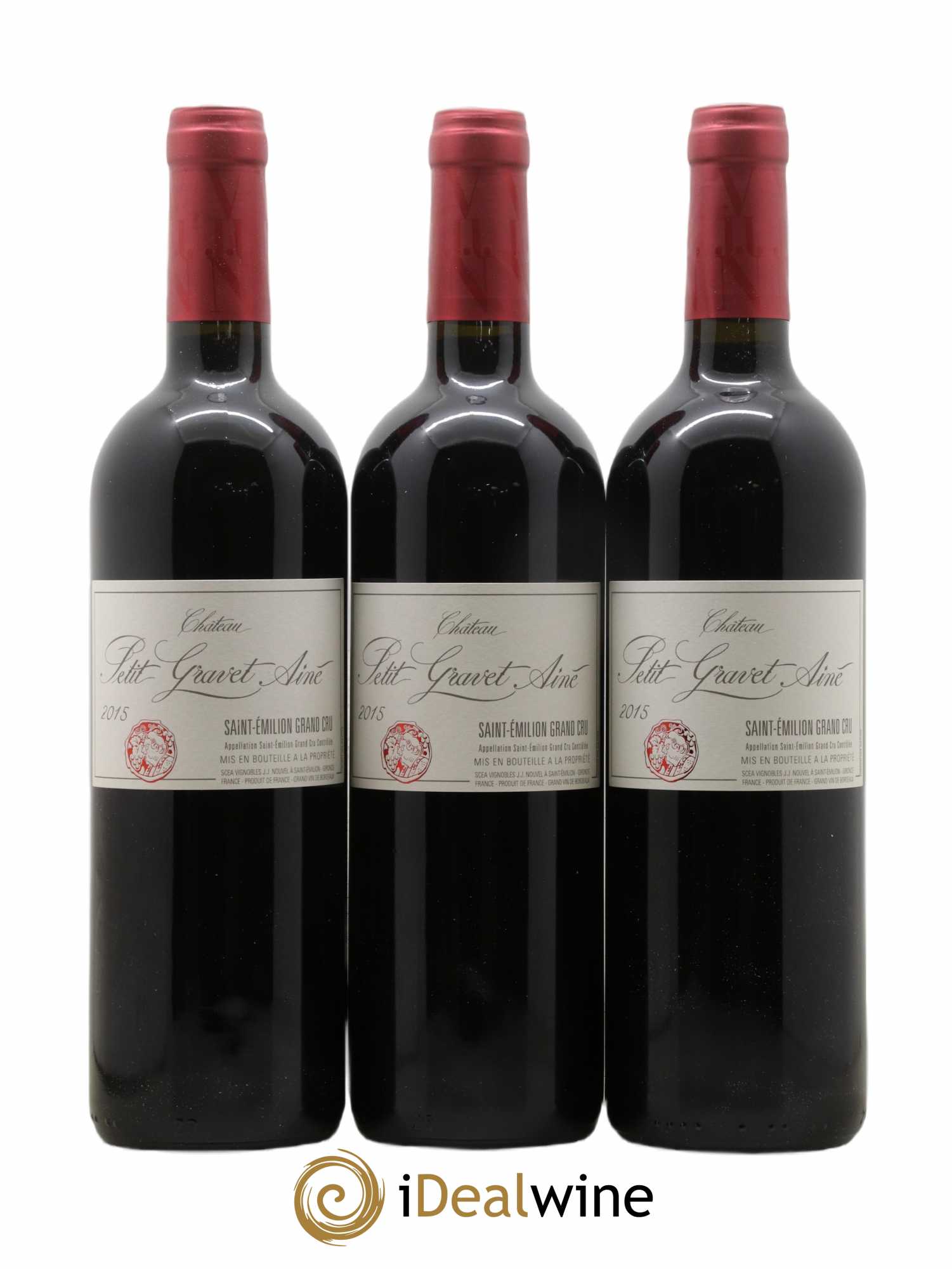 Saint-Émilion Grand Cru 2015 - Posten von 6 Flaschen - 2