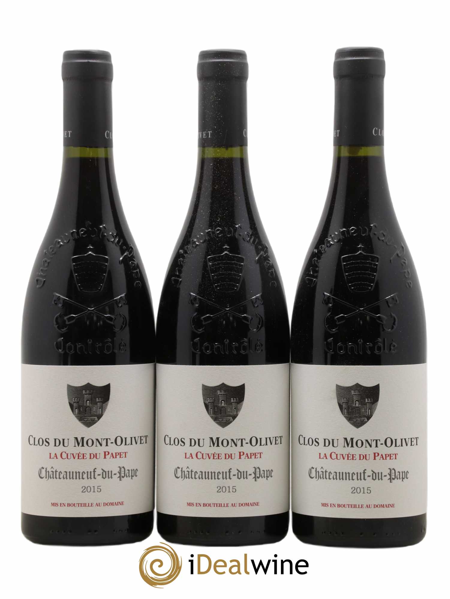 Châteauneuf-du-Pape Cuvée du Papet Clos du Mont-Olivet 2015 - Lot de 6 bouteilles - 2