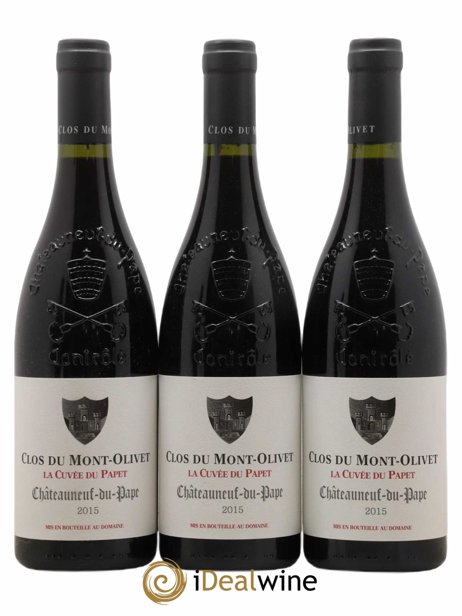 Châteauneuf-du-Pape Cuvée du Papet Clos du Mont-Olivet  2015 - Lot of 6 bottles - 2