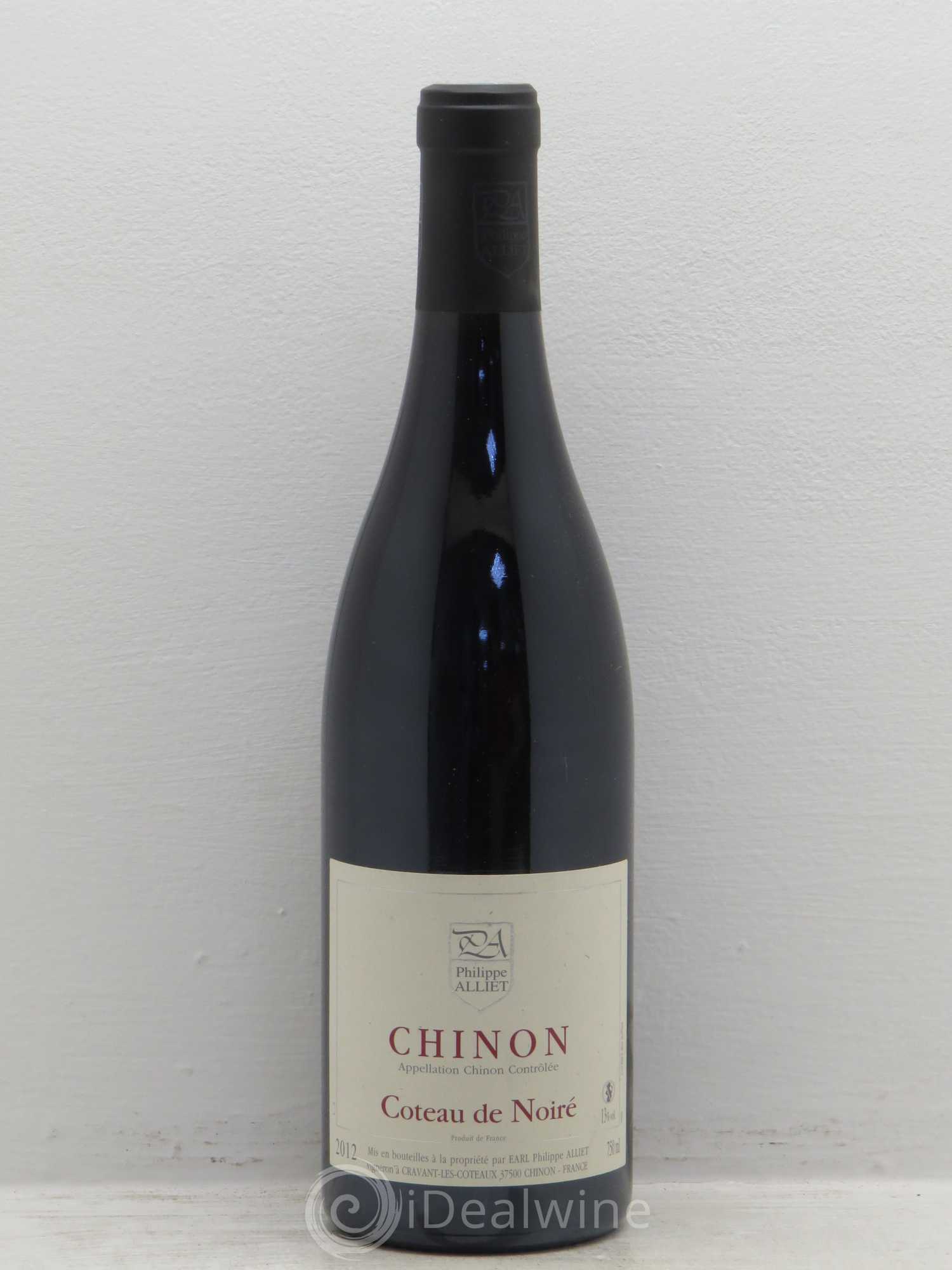 Chinon Coteau de Noiré Philippe Alliet 2012 - Lot de 1 bouteille - 0