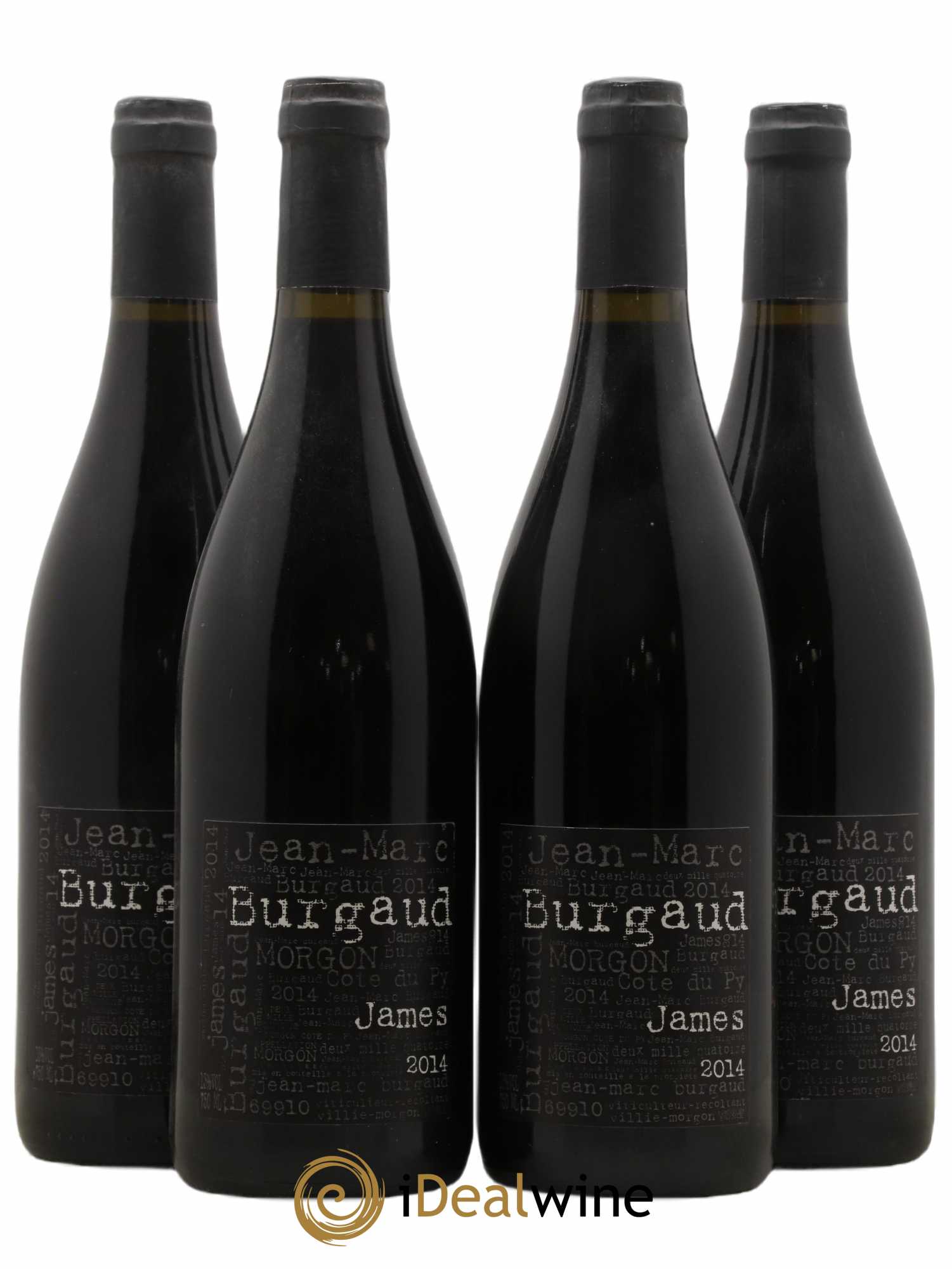 Morgon Côte du Py James Jean-Marc Burgaud (Domaine) 2014 - Lot de 4 bouteilles - 0