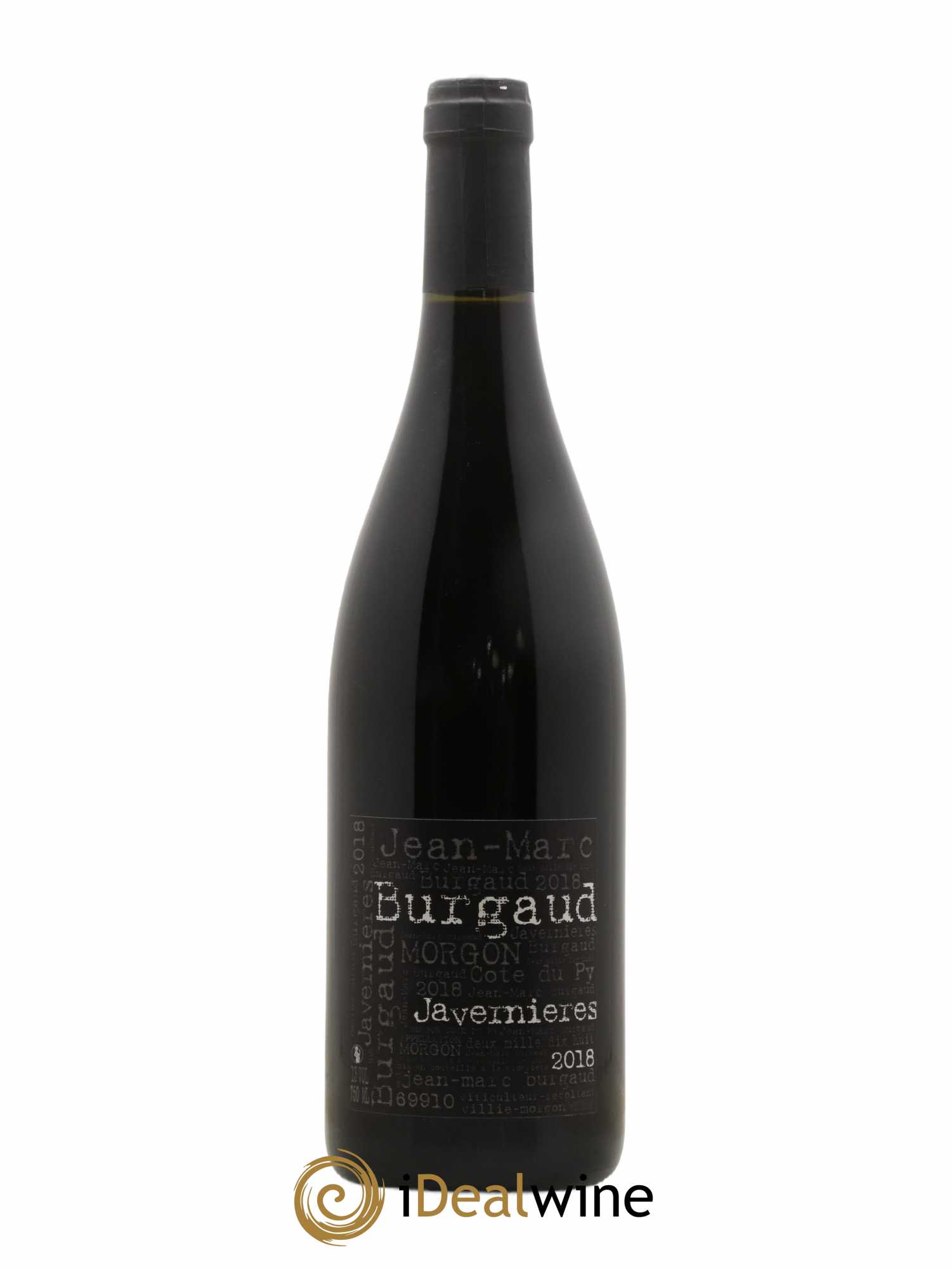 Morgon Javernières Jean-Marc Burgaud (Domaine) 2018 - Lot de 1 bouteille - 0