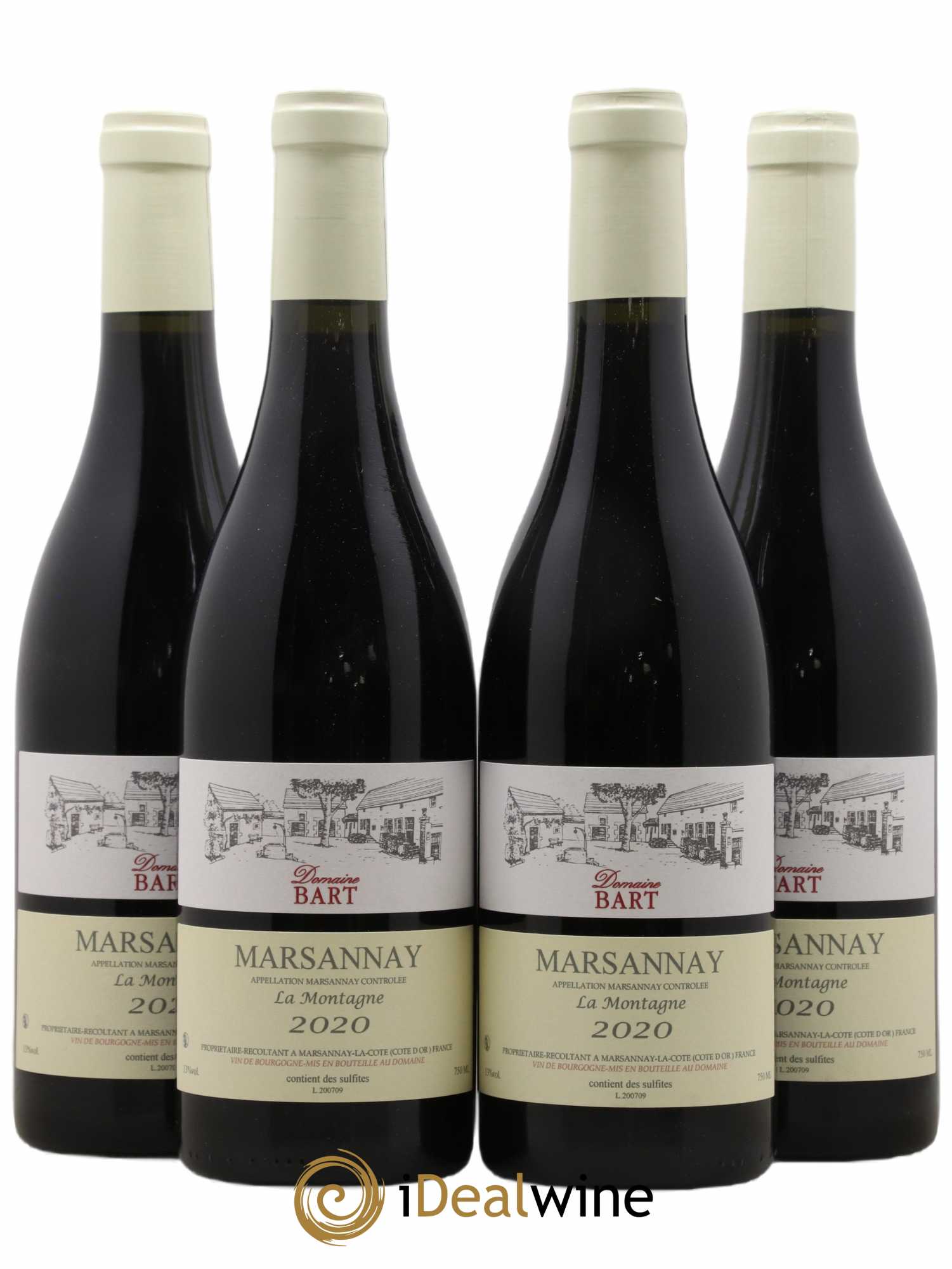 Marsannay La Montagne Bart 2020 - Lot de 4 bouteilles - 0