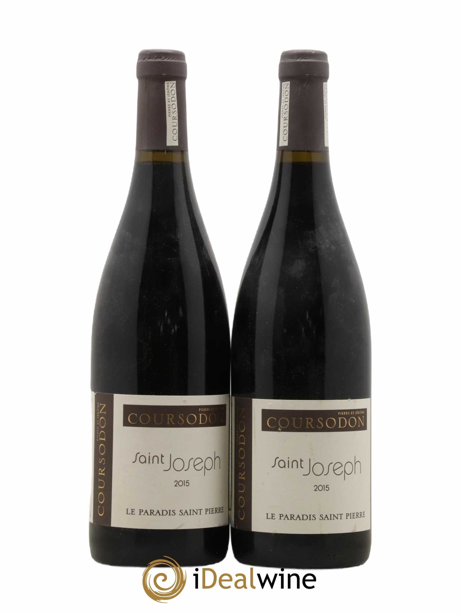 Saint-Joseph Le Paradis Saint-Pierre Pierre et Jérôme Coursodon 2015 - Lot de 2 bouteilles - 0