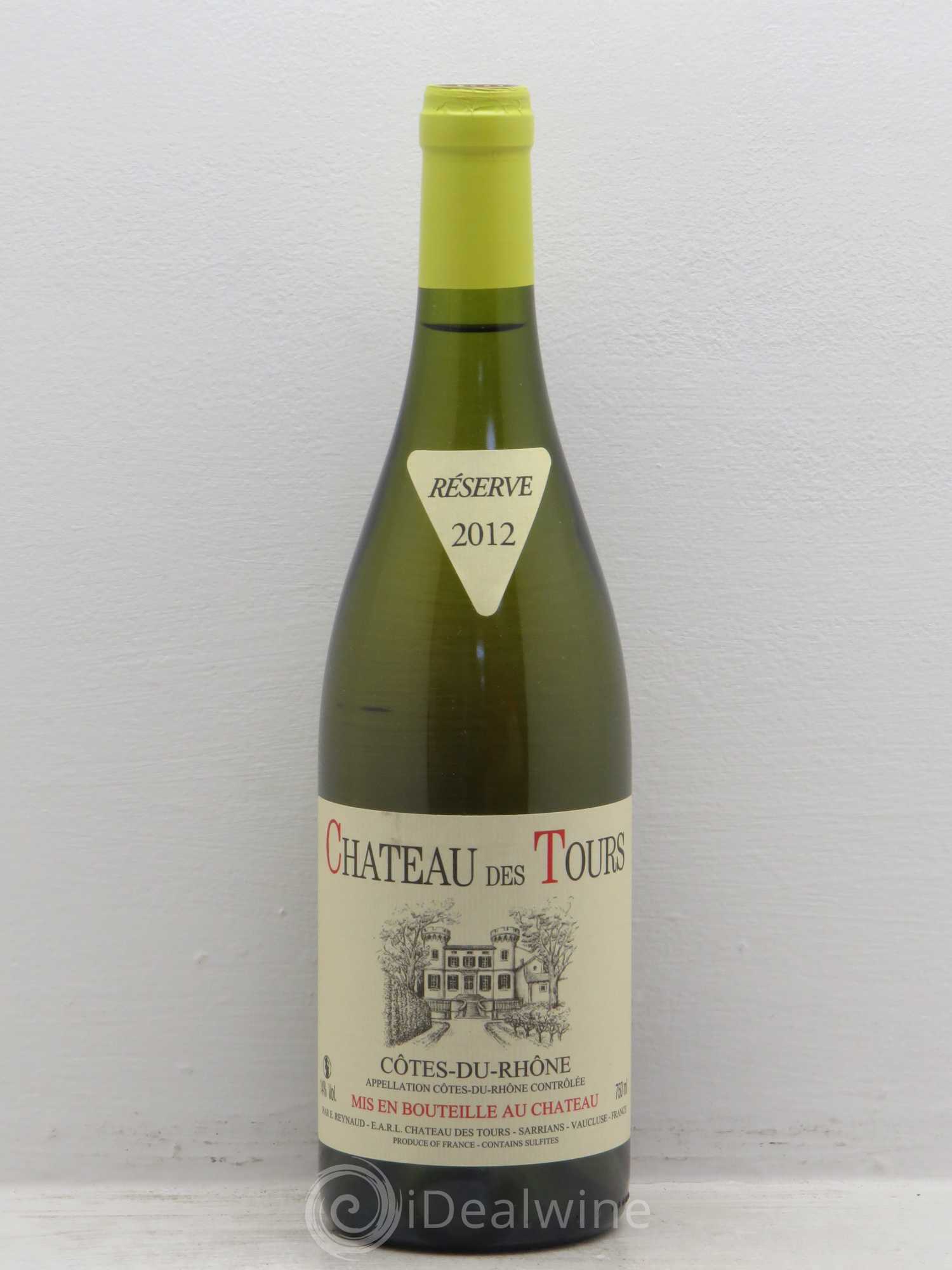 Côtes-du-Rhône Château des Tours Emmanuel Reynaud 2012 - Lot de 1 bouteille - 0