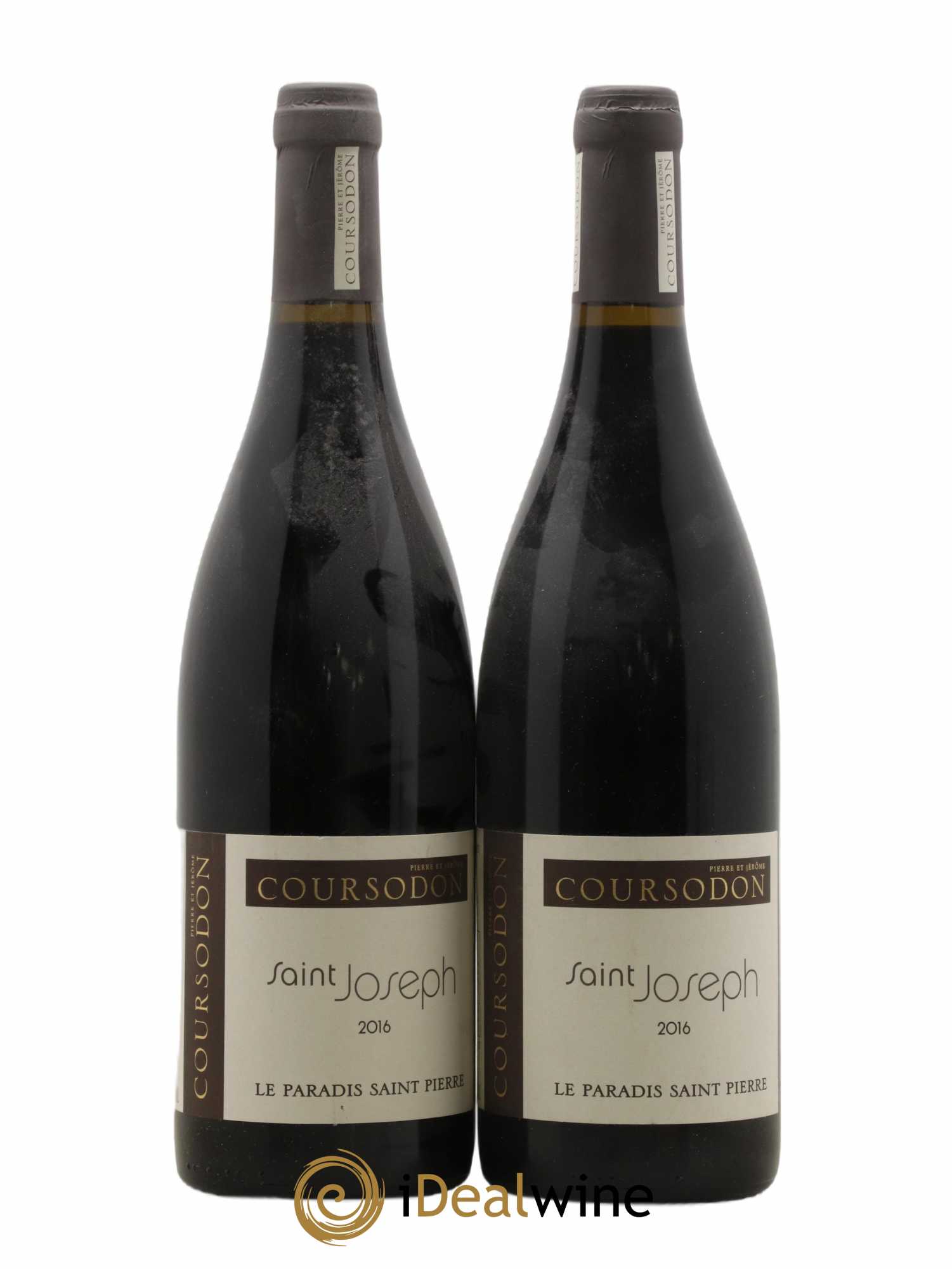 Saint-Joseph Le Paradis Saint-Pierre Pierre et Jérôme Coursodon 2016 - Lot de 2 bouteilles - 0