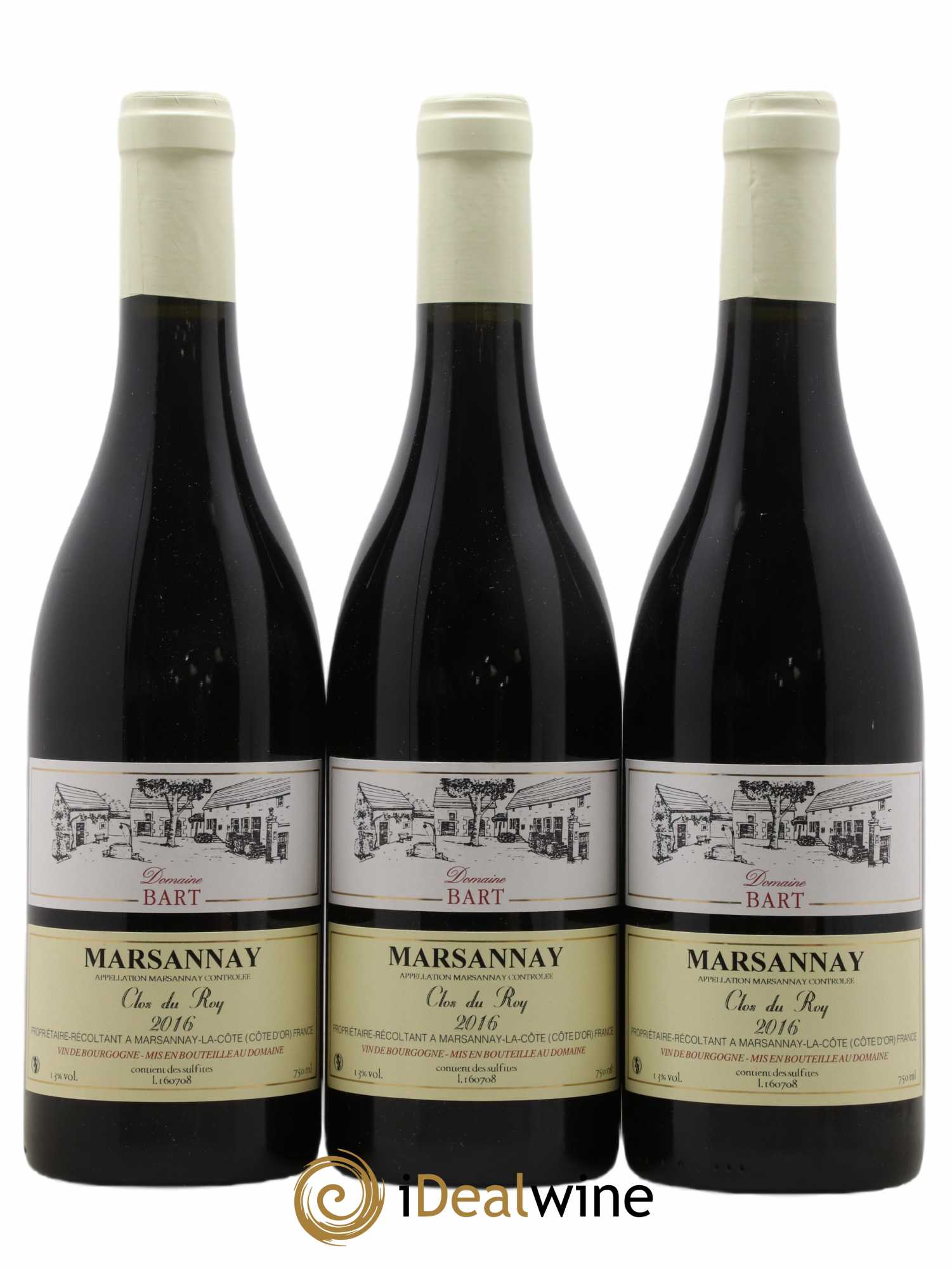 Marsannay 2016 - Posten von 3 Flaschen - 0