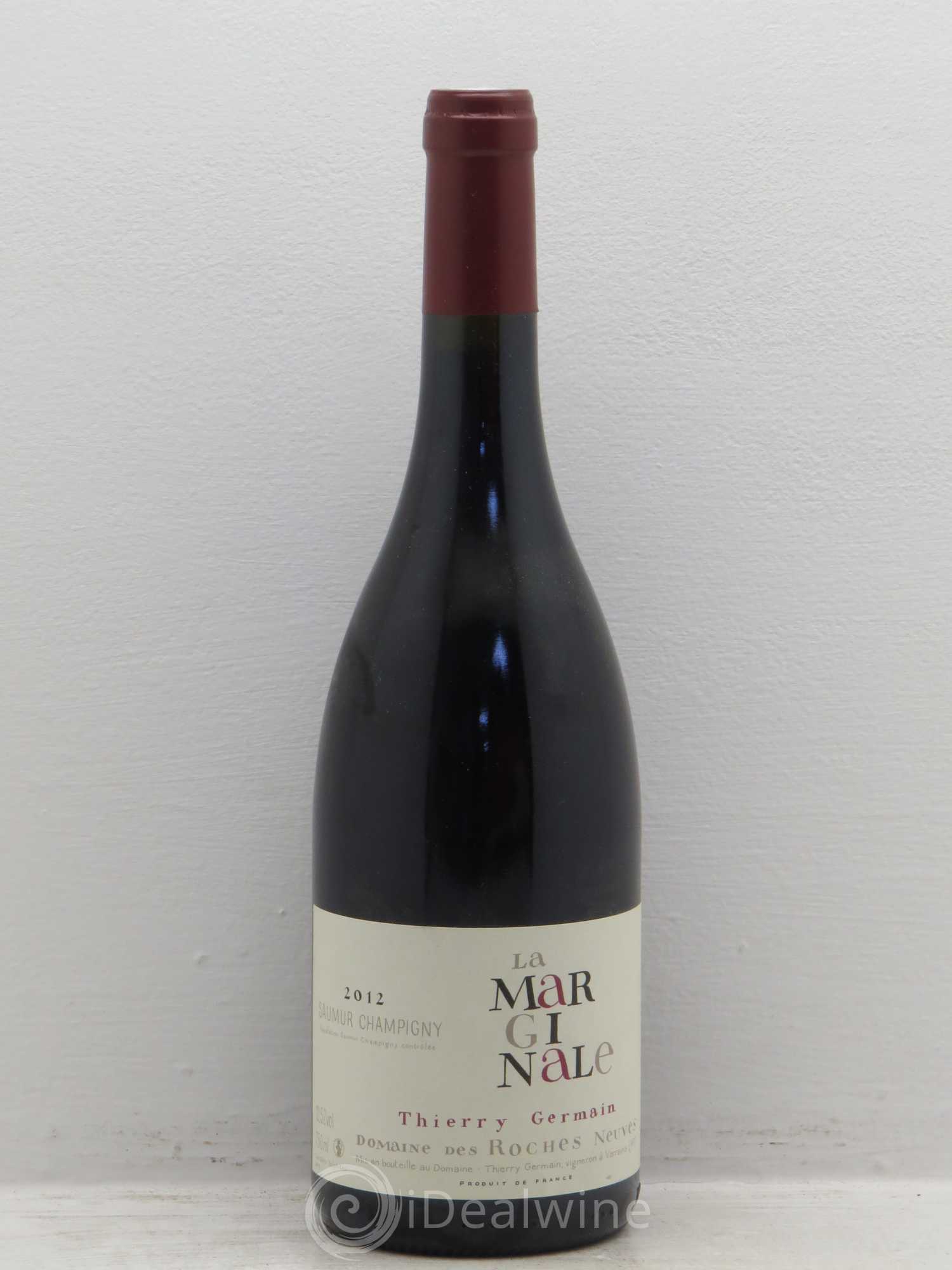 Saumur-Champigny La Marginale Domaine des Roches Neuves - Thierry Germain 2012 - Lot de 1 bouteille - 0