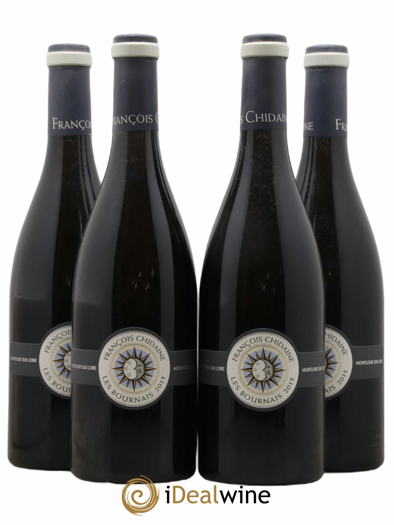 Montlouis-sur-Loire Les Bournais François Chidaine 2015 - Lot de 4 bouteilles - 0