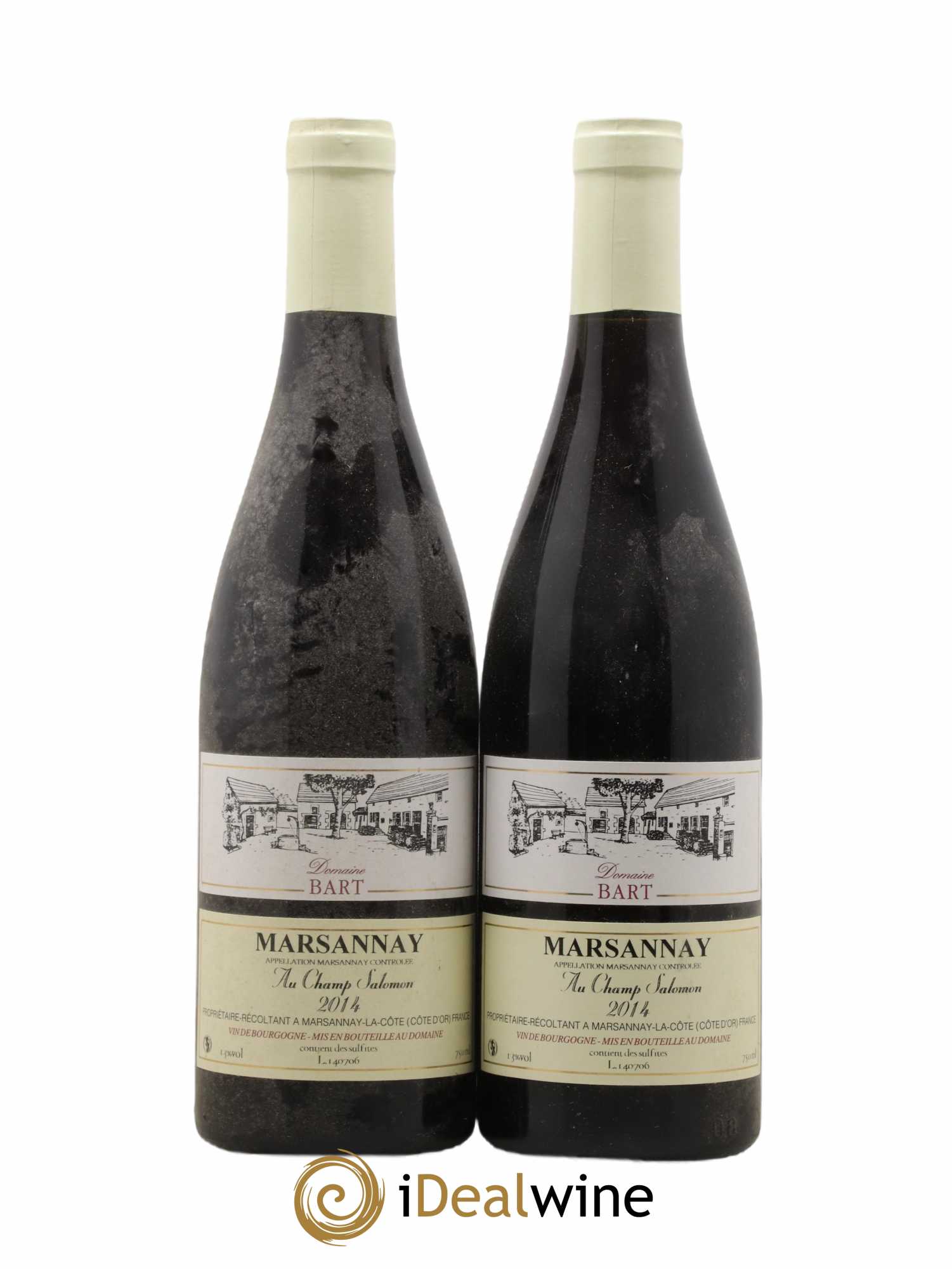 Marsannay Au Champ Salomon Bart (Domaine) 2014 - Lot de 2 bouteilles - 0
