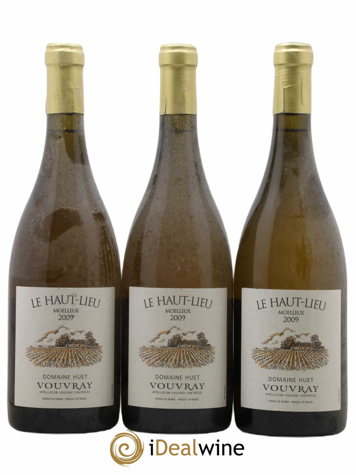 Vouvray Le Haut-Lieu Moelleux Domaine Huet 2009 - Lotto di 3 bottiglie - 0