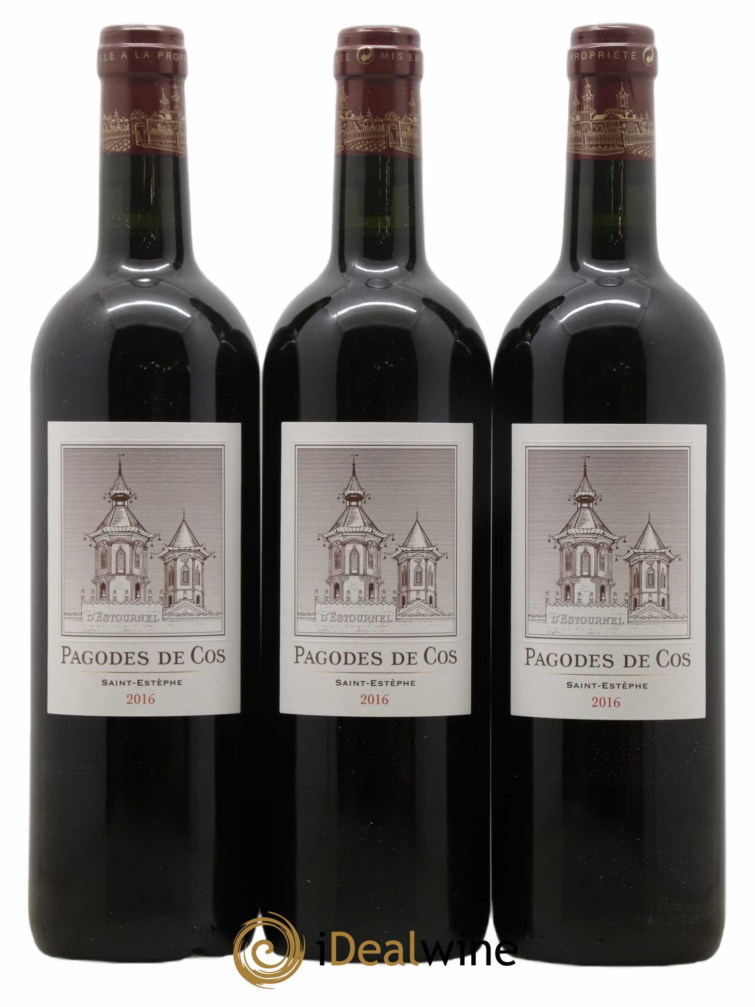Les Pagodes de Cos Second Vin 2016 - Posten von 6 Flaschen - 1