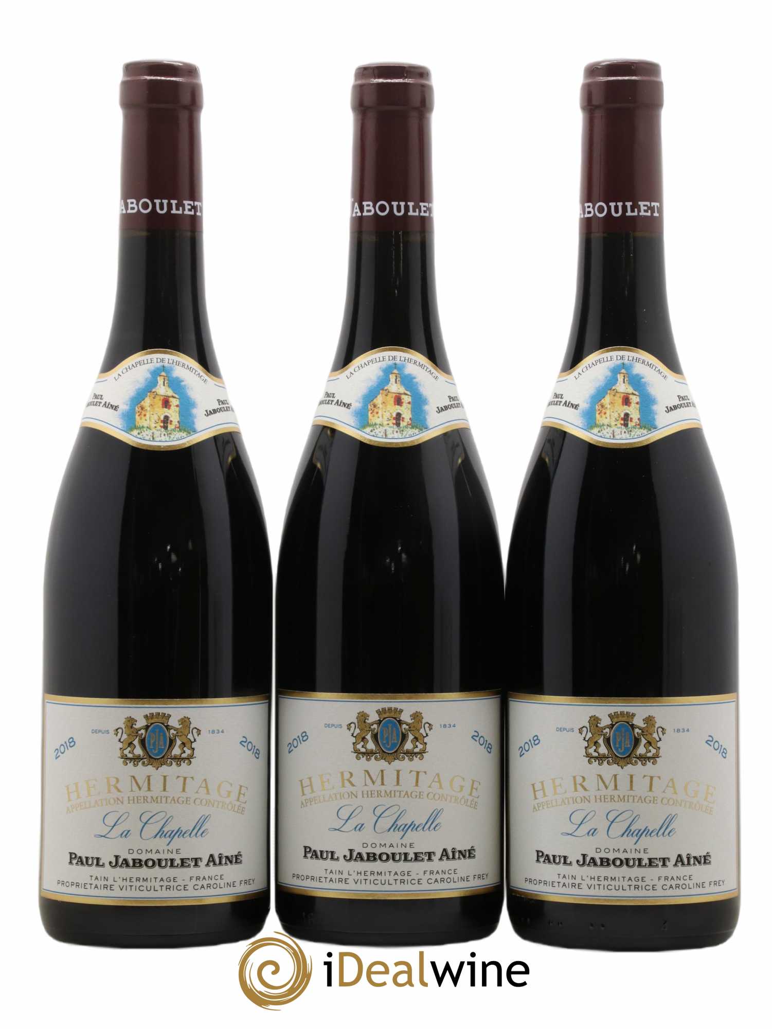 Hermitage La Chapelle Paul Jaboulet Ainé 2018 - Lot de 6 bouteilles - 1