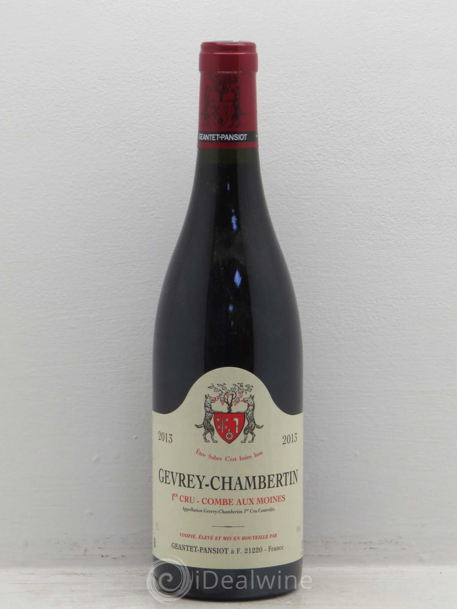 Gevrey-Chambertin 1er Cru (sans prix de réserve) 2013 - Lot de 1 bouteille - 0
