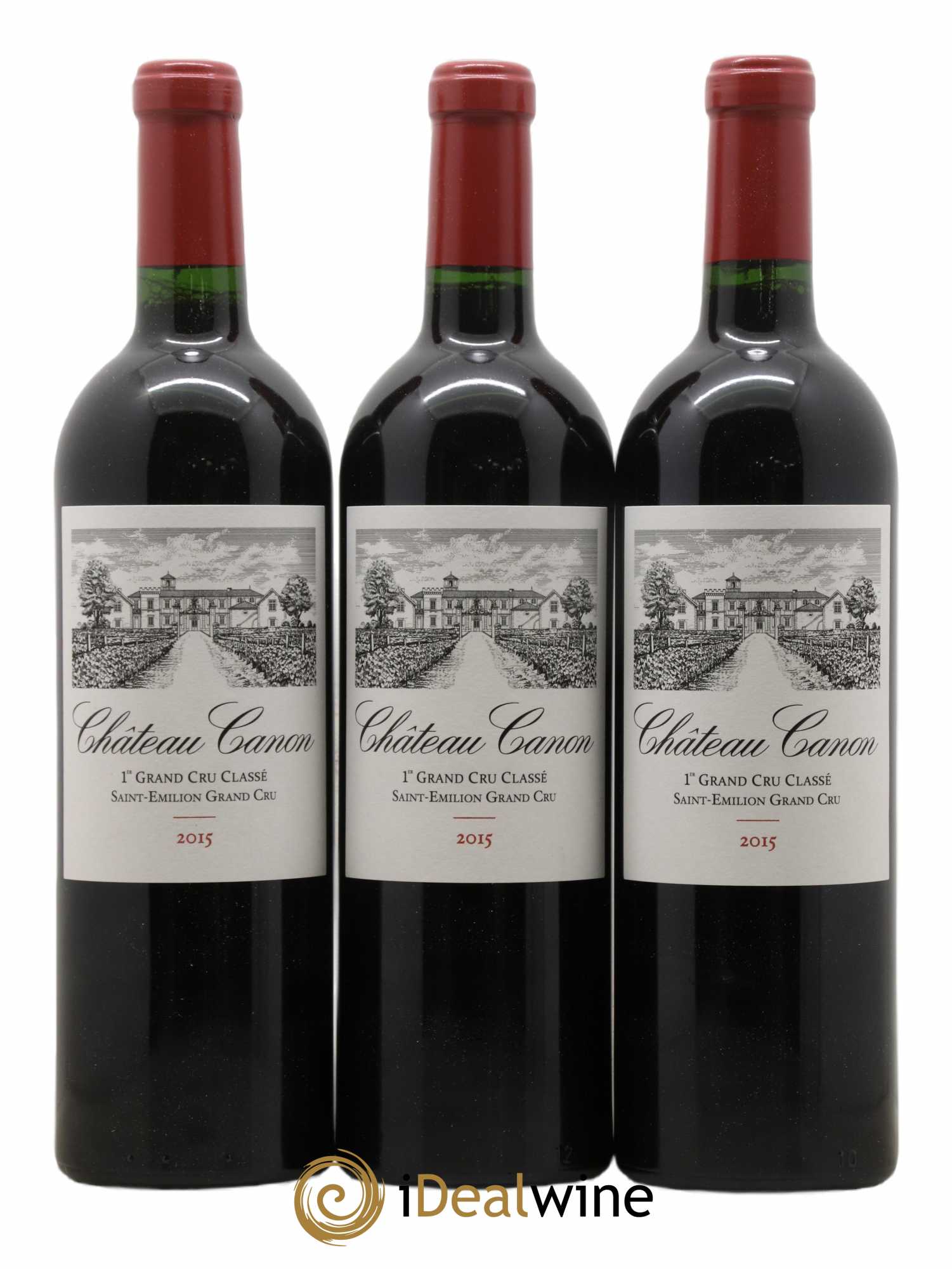 Château Canon 1er Grand Cru Classé B 2015 - Lot de 6 bouteilles - 3