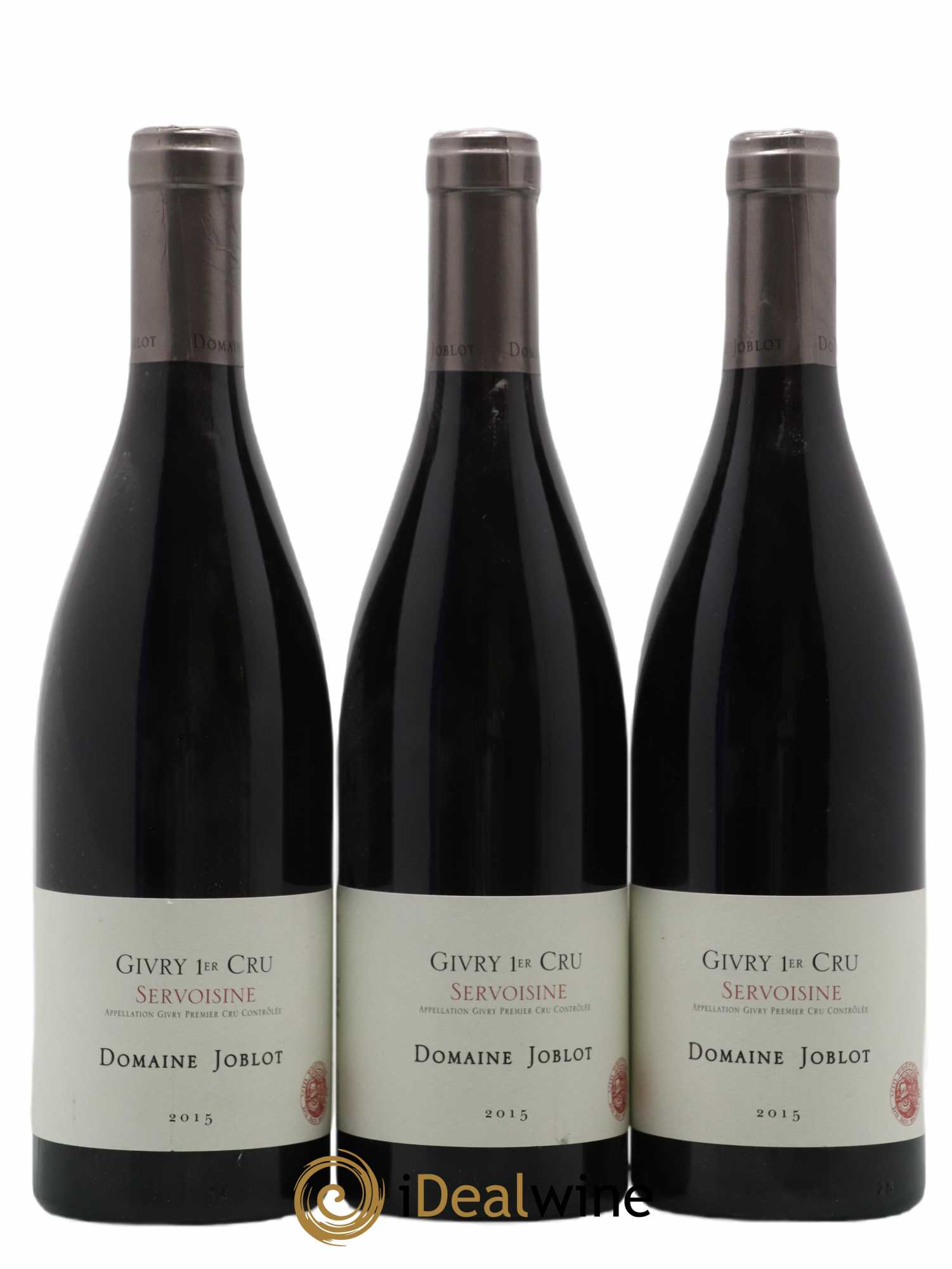Givry 1er Cru Servoisine Joblot (Domaine) 2015 - Lot de 3 bouteilles - 0