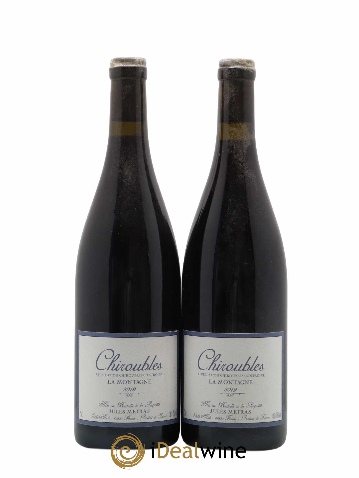 Chiroubles La Montagne Jules Métras (Domaine) (sans prix de réserve) 2019 - Lot de 2 bouteilles - 0