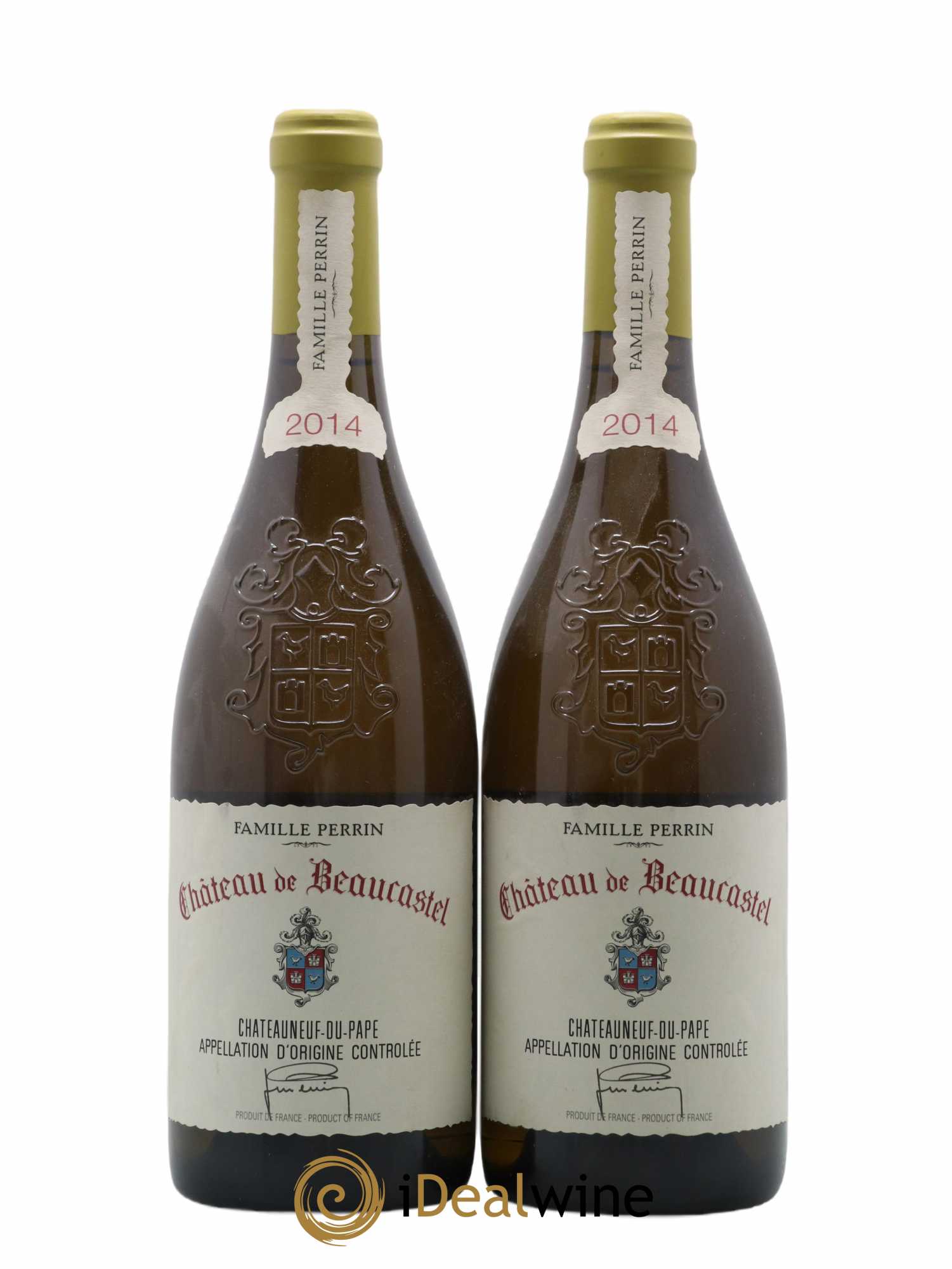 Châteauneuf-du-Pape Château de Beaucastel Famille Perrin 2014 - Lot de 2 bouteilles - 0