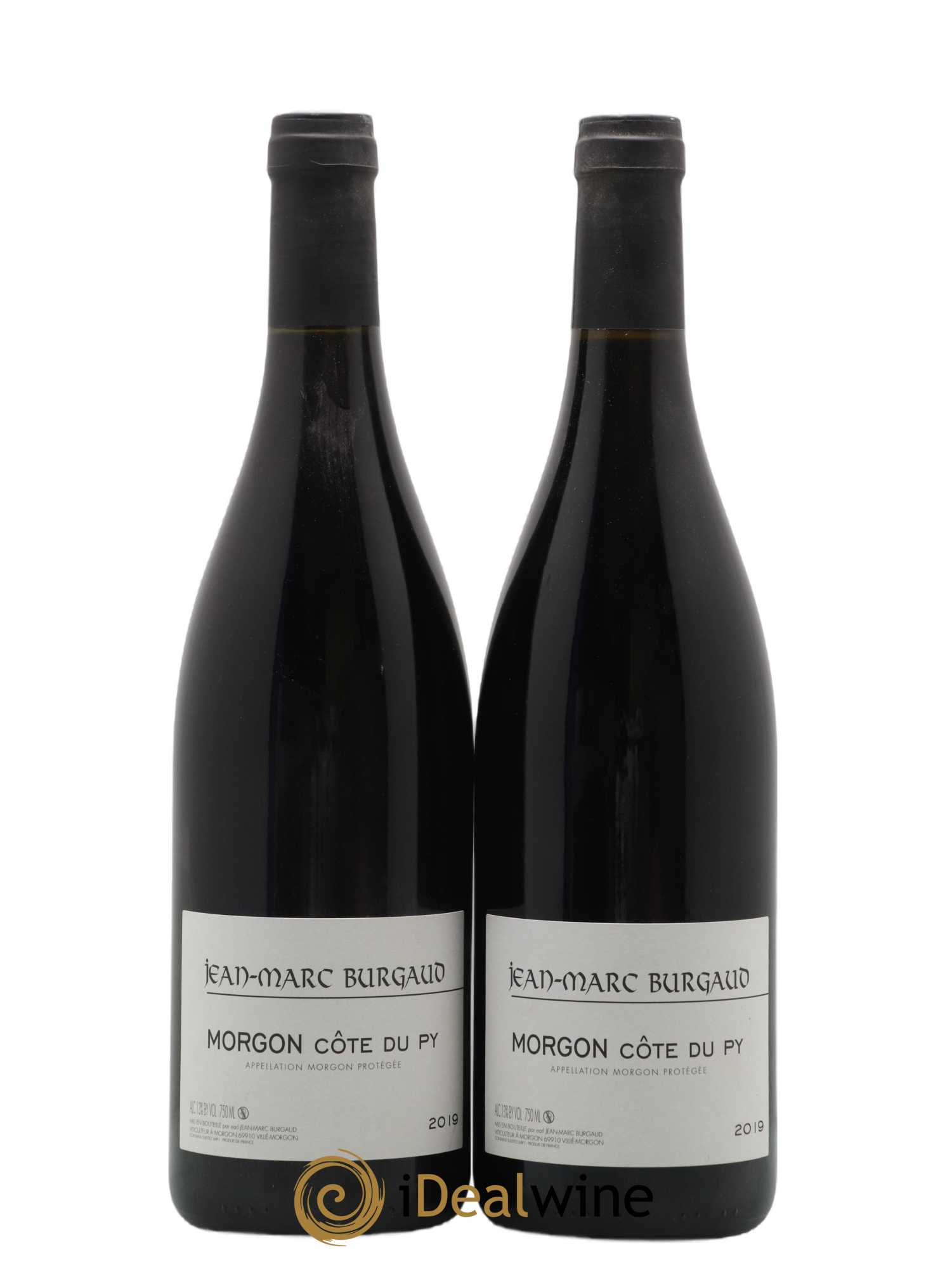 Morgon Côte du Py Jean-Marc Burgaud (Domaine) 2019 - Lot of 2 bottles - 0
