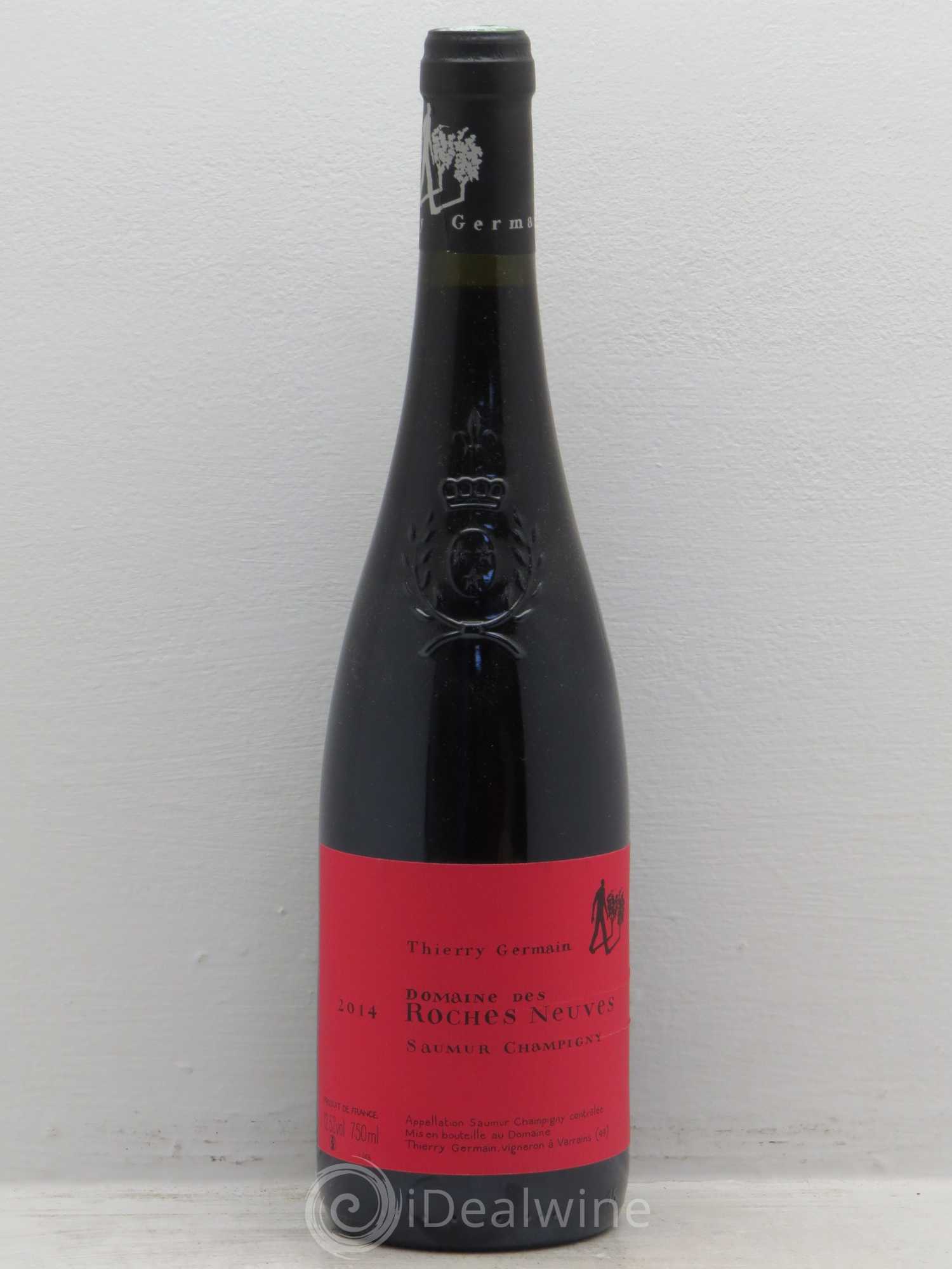 Saumur-Champigny Domaine des Roches Neuves - Thierry Germain (senza prezzo di riserva) 2014 - Lotto di 1 bottiglia - 0
