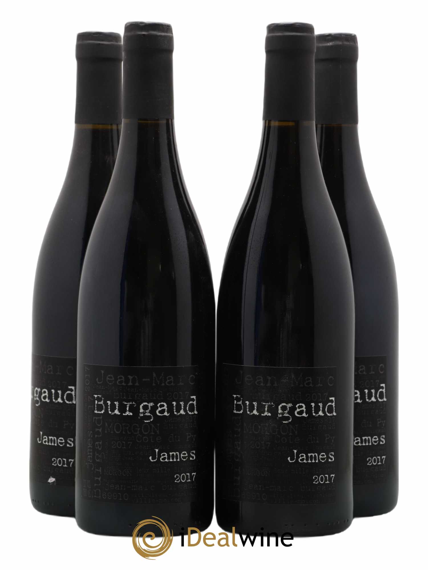Morgon Côte du Py James Jean-Marc Burgaud (Domaine) 2017 - Lot de 4 bouteilles - 0