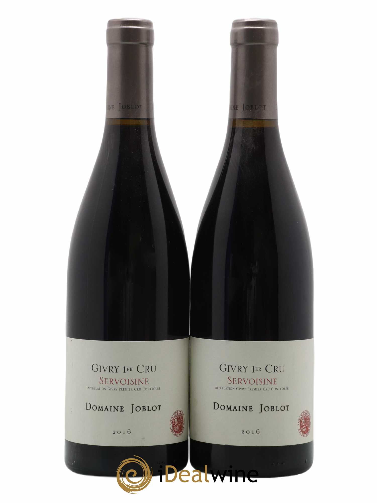 Givry 1er Cru Servoisine Joblot (Domaine) 2016 - Lot de 2 bouteilles - 0