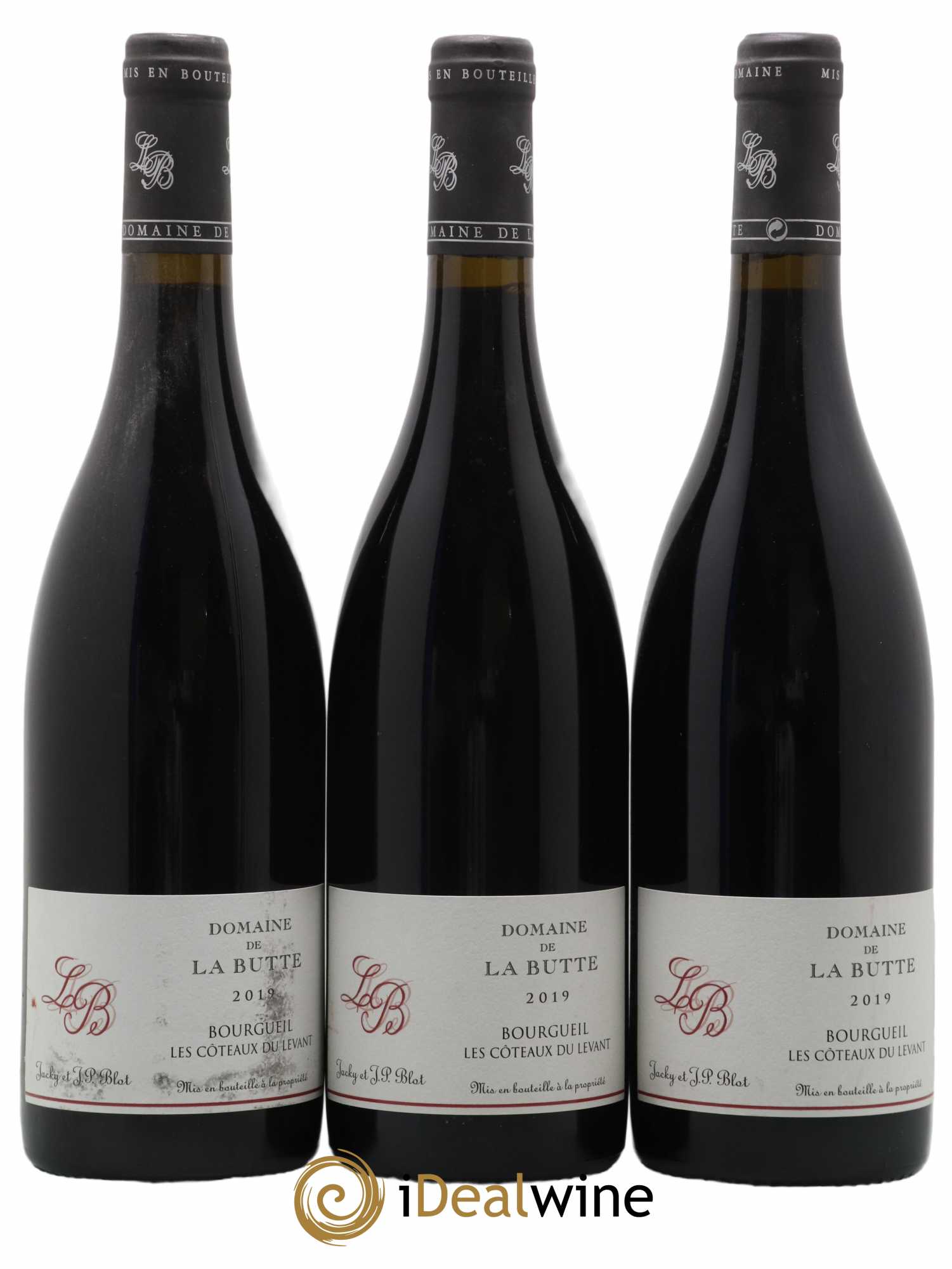 Bourgueil Coteaux du Levant Domaine de La Butte - Jacky Blot 2019 - Lot de 3 bouteilles - 0