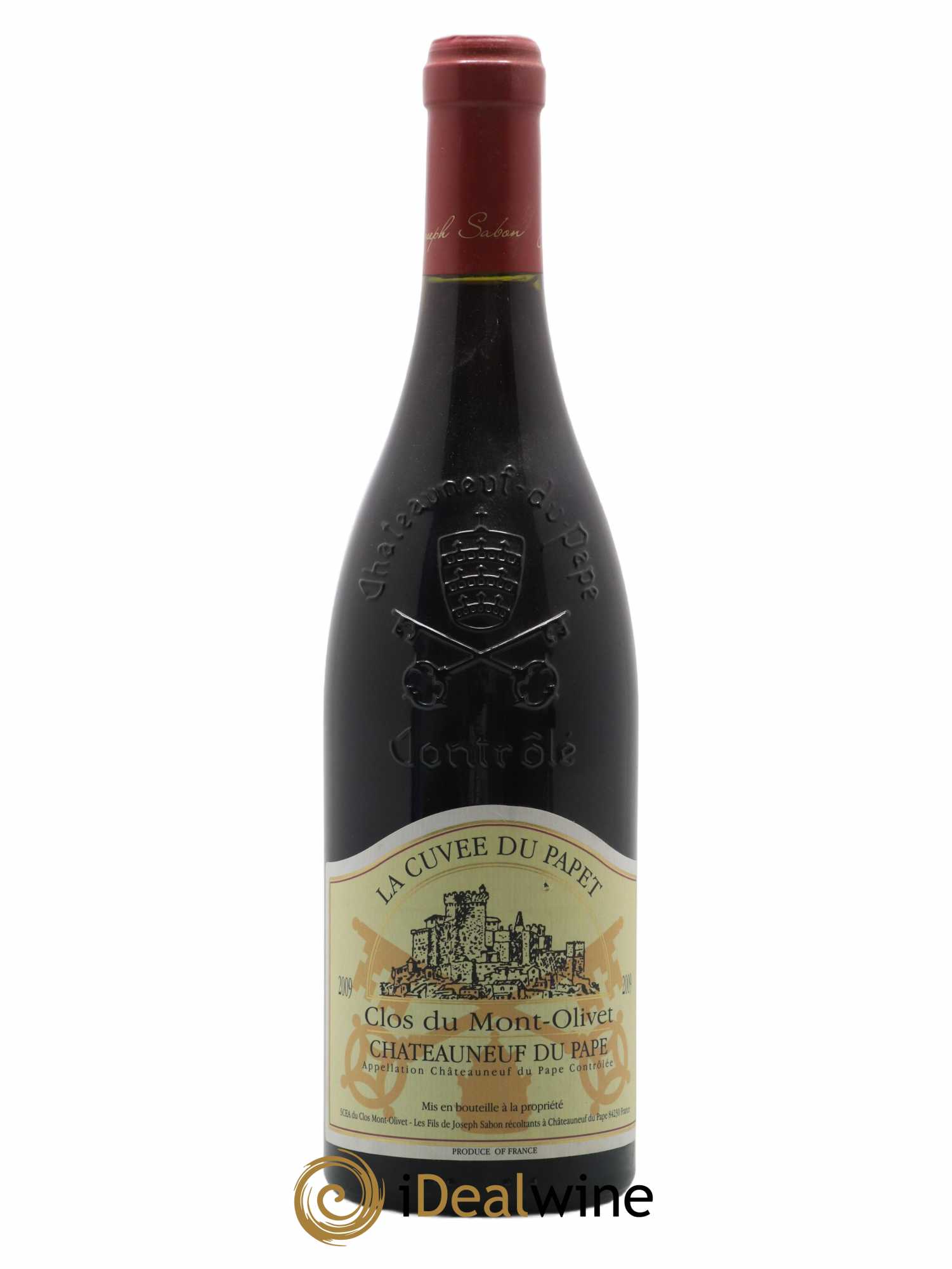 Châteauneuf-du-Pape Cuvée du Papet Clos du Mont-Olivet 2009 - Lot de 1 bouteille - 0
