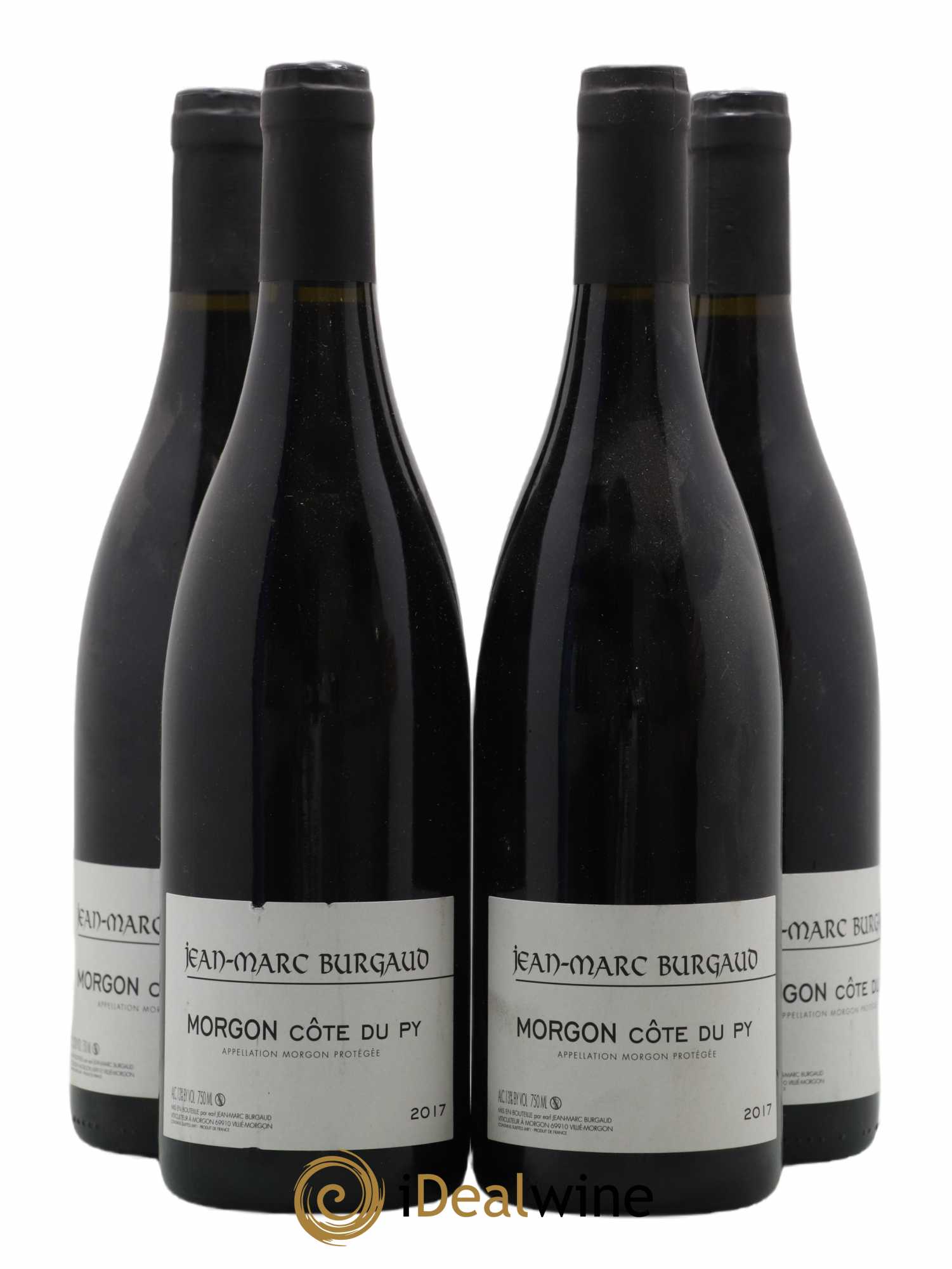 Morgon Côte du Py Jean-Marc Burgaud (Domaine) 2017 - Lot de 4 bouteilles - 0