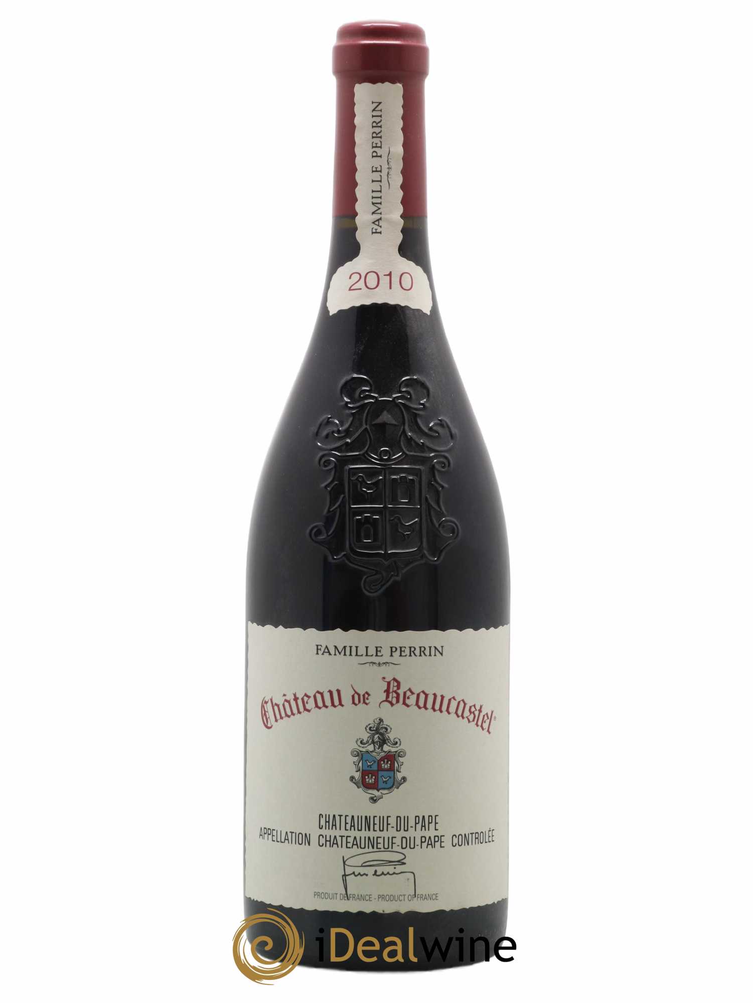 Châteauneuf-du-Pape Château de Beaucastel Famille Perrin 2010 - Lot de 1 bouteille - 0