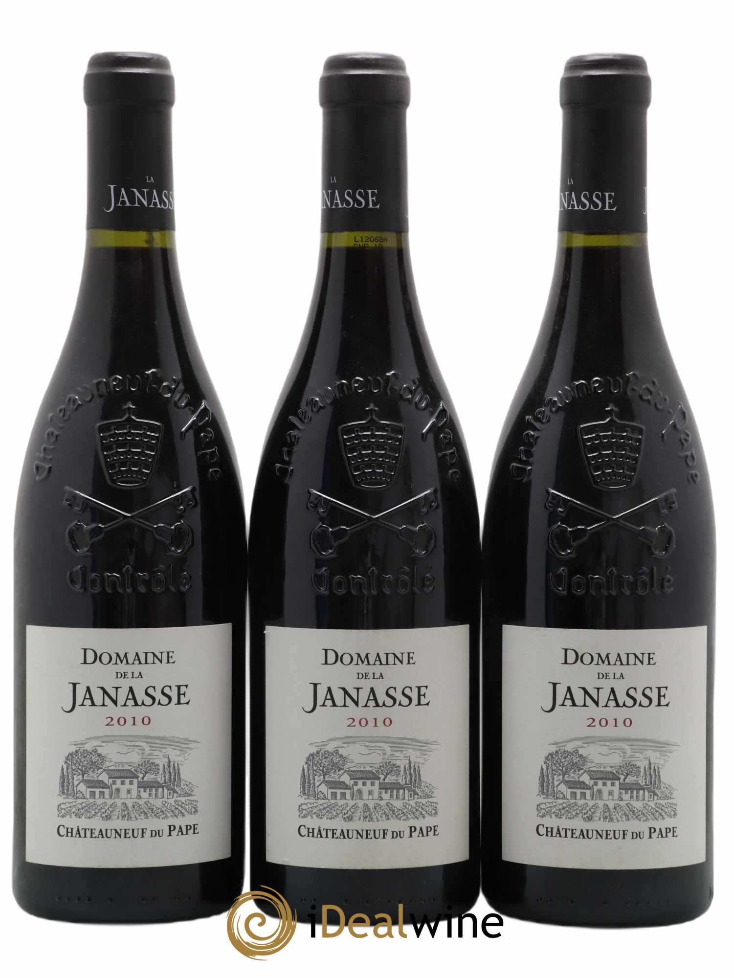 Châteauneuf-du-Pape La Janasse (Domaine de) 2010 - Lot de 3 bouteilles - 0