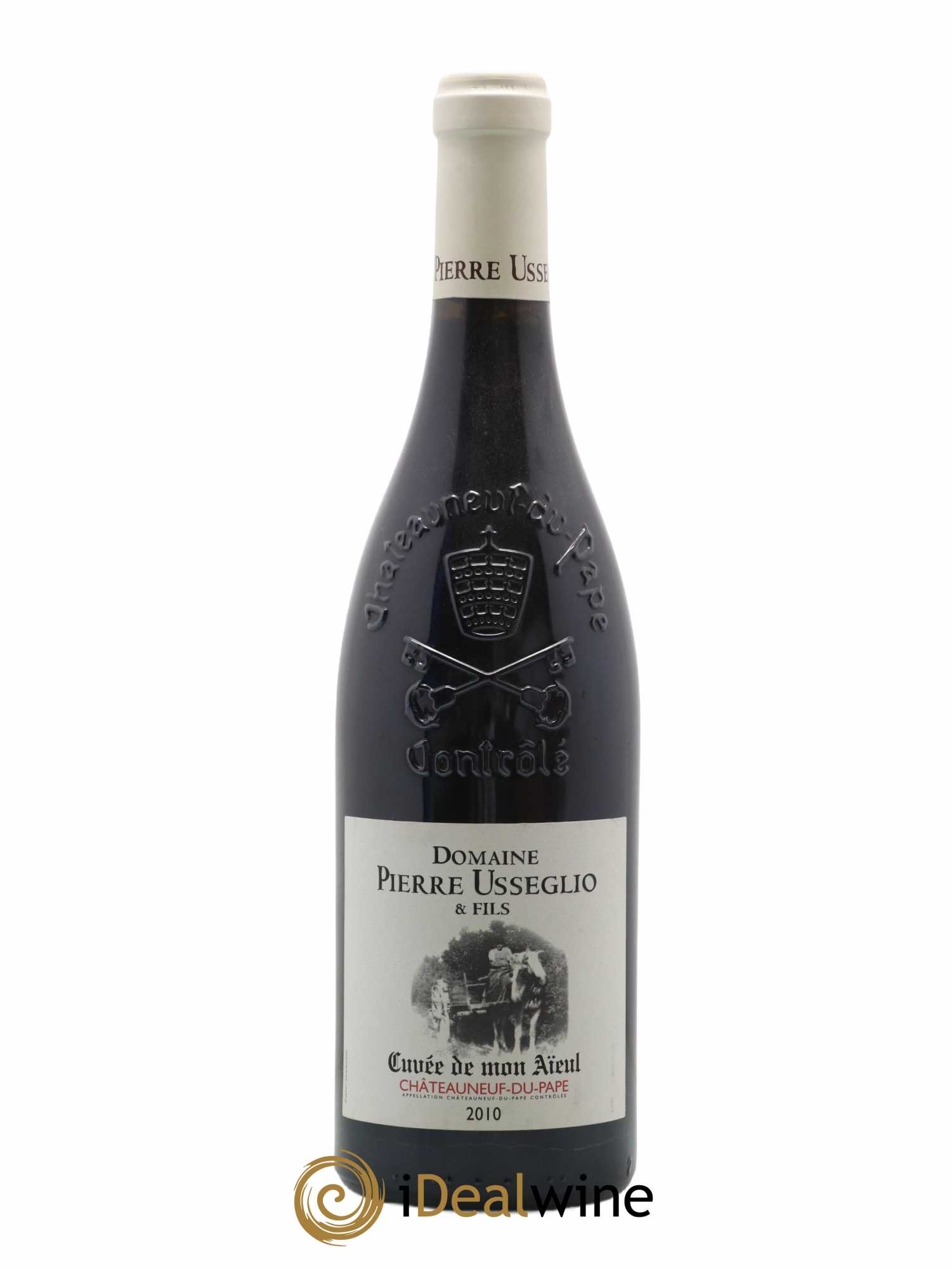 Châteauneuf-du-Pape Cuvée de mon Aïeul Pierre Usseglio & Fils 2010 - Lot de 1 bouteille - 0