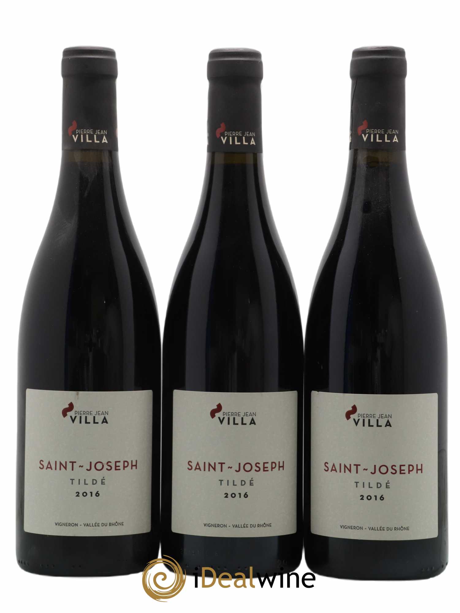 Saint-Joseph Tildé Pierre-Jean Villa 2016 - Lot de 3 bouteilles - 0