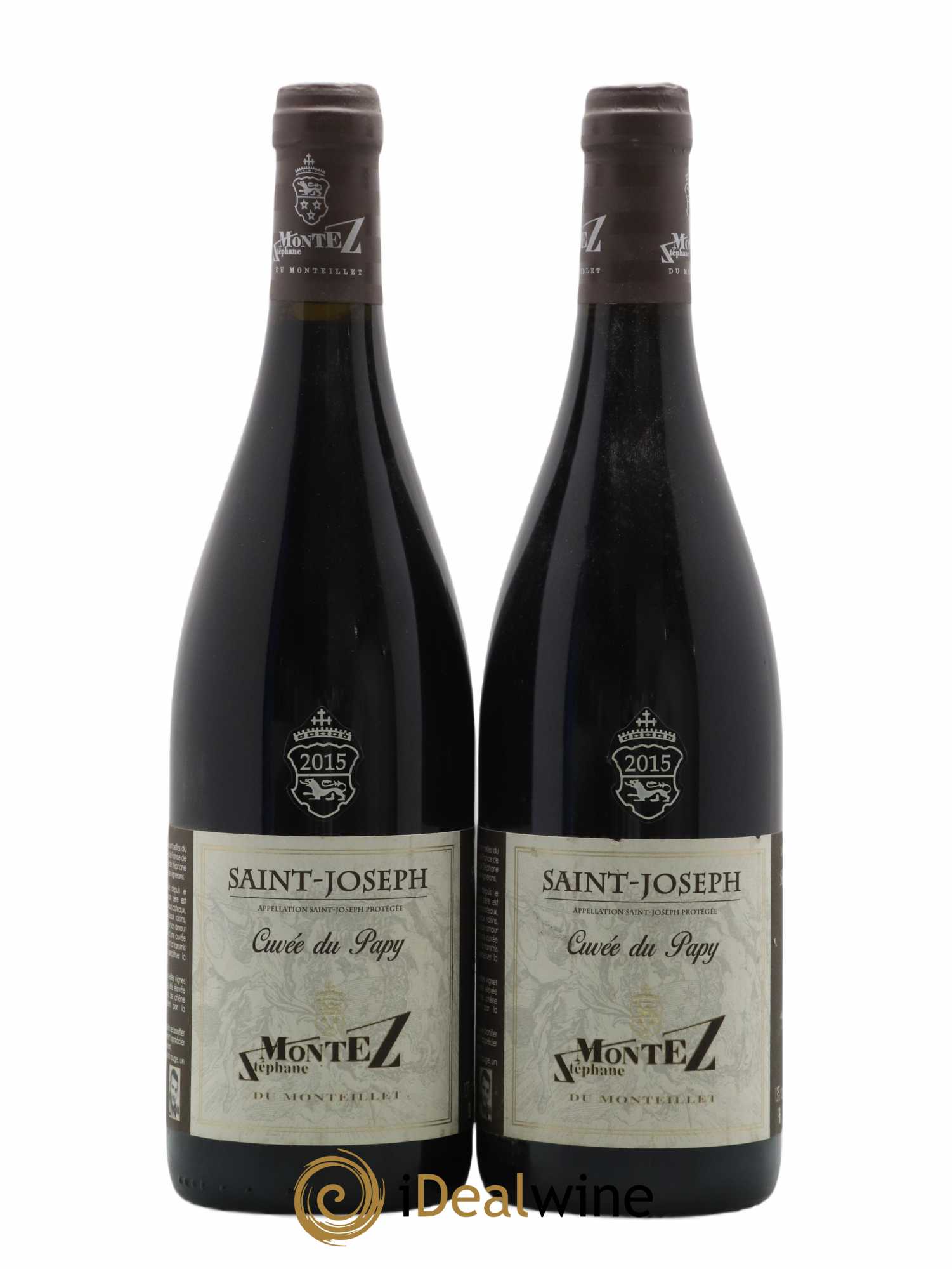 Saint-Joseph Cuvée du Papy Monteillet (Domaine du) - Stéphane Montez 2015 - Lot de 2 bouteilles - 0