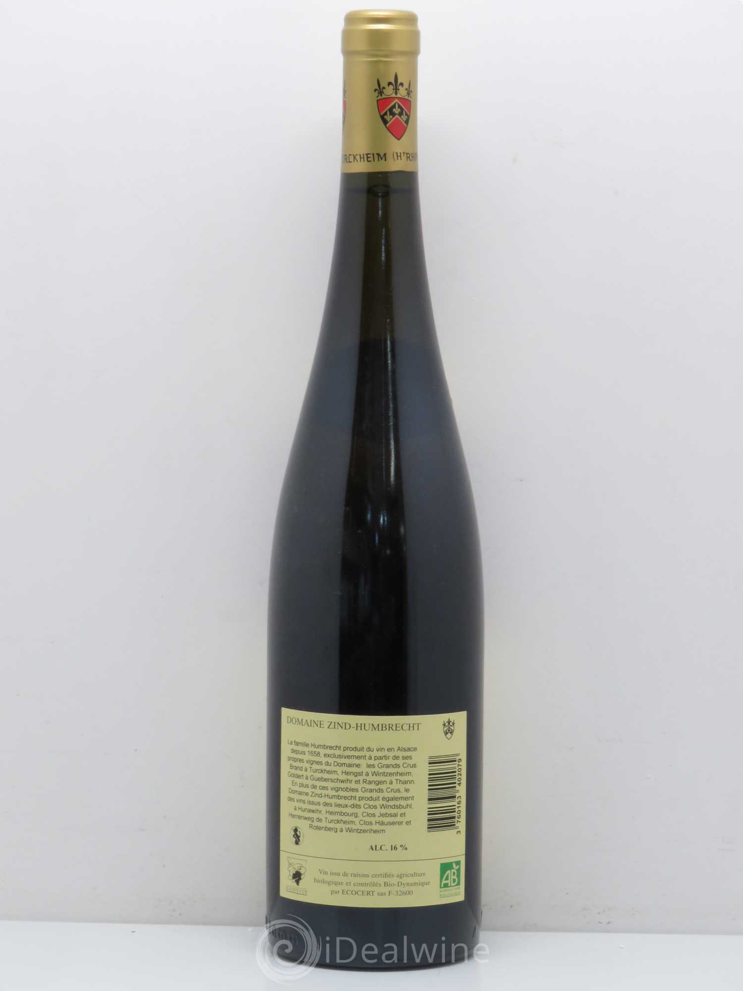 Alsace Pinot Gris Grand Cru Rangen de Thann Clos Saint-Urbain Zind-Humbrecht (Domaine) (sans prix de réserve) 2004 - Lot de 1 bouteille - 1