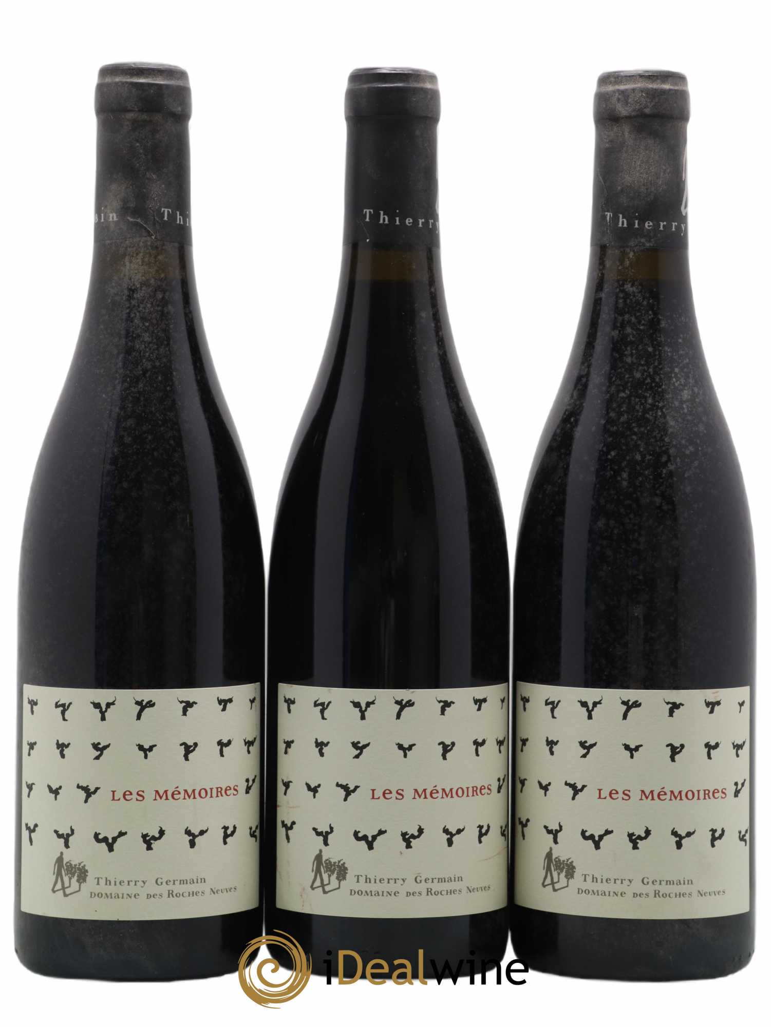 Saumur-Champigny Les Mémoires Domaine des Roches Neuves - Thierry Germain 2016 - Posten von 3 Flaschen - 0