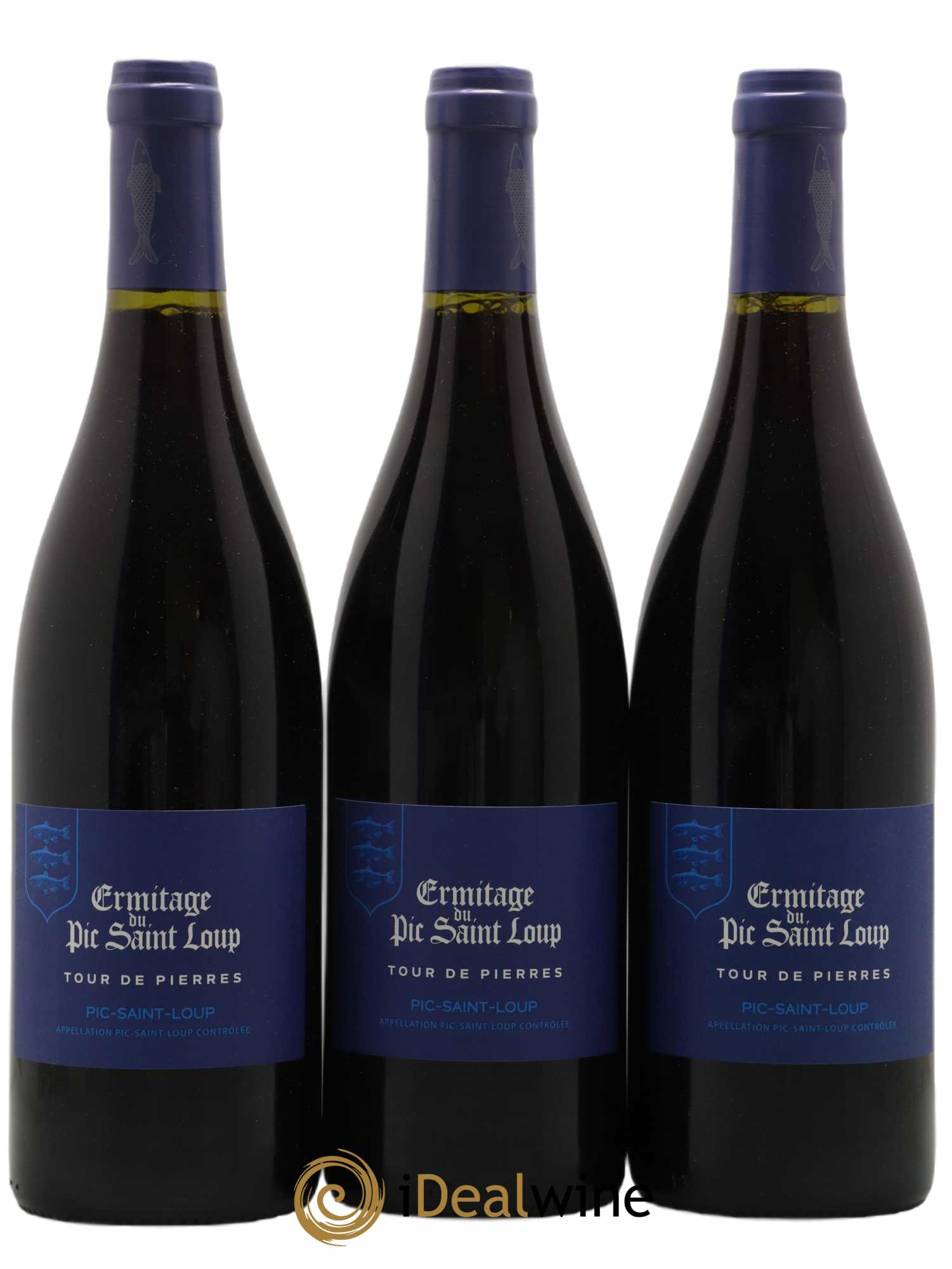 Pic Saint-Loup Héritage du Pic Saint-Loup (anciennement Ermitage) Tour de Pierres 2019 - Lot de 3 bouteilles - 0