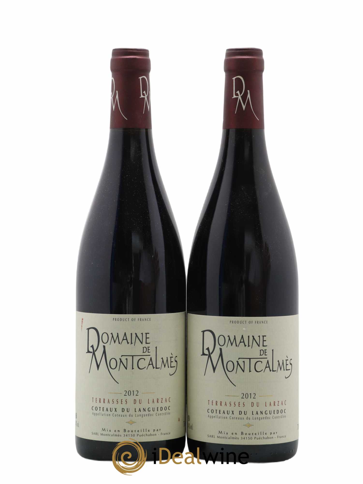 Coteaux du Languedoc Domaine de Montcalmès Frédéric Pourtalié 2012 - Lot de 2 bouteilles - 0