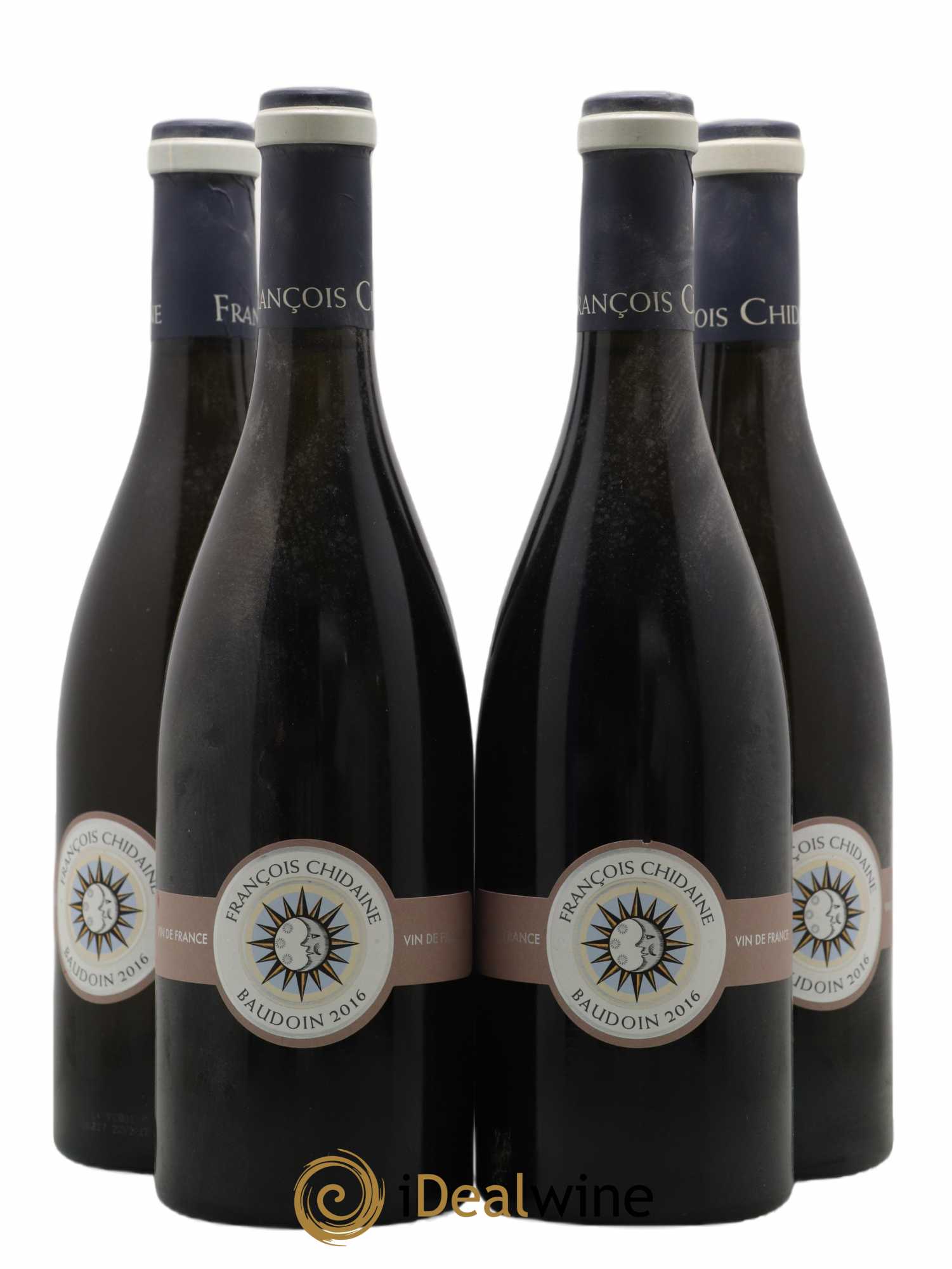 Vin de France Baudoin François Chidaine 2016 - Lot de 4 bouteilles - 0