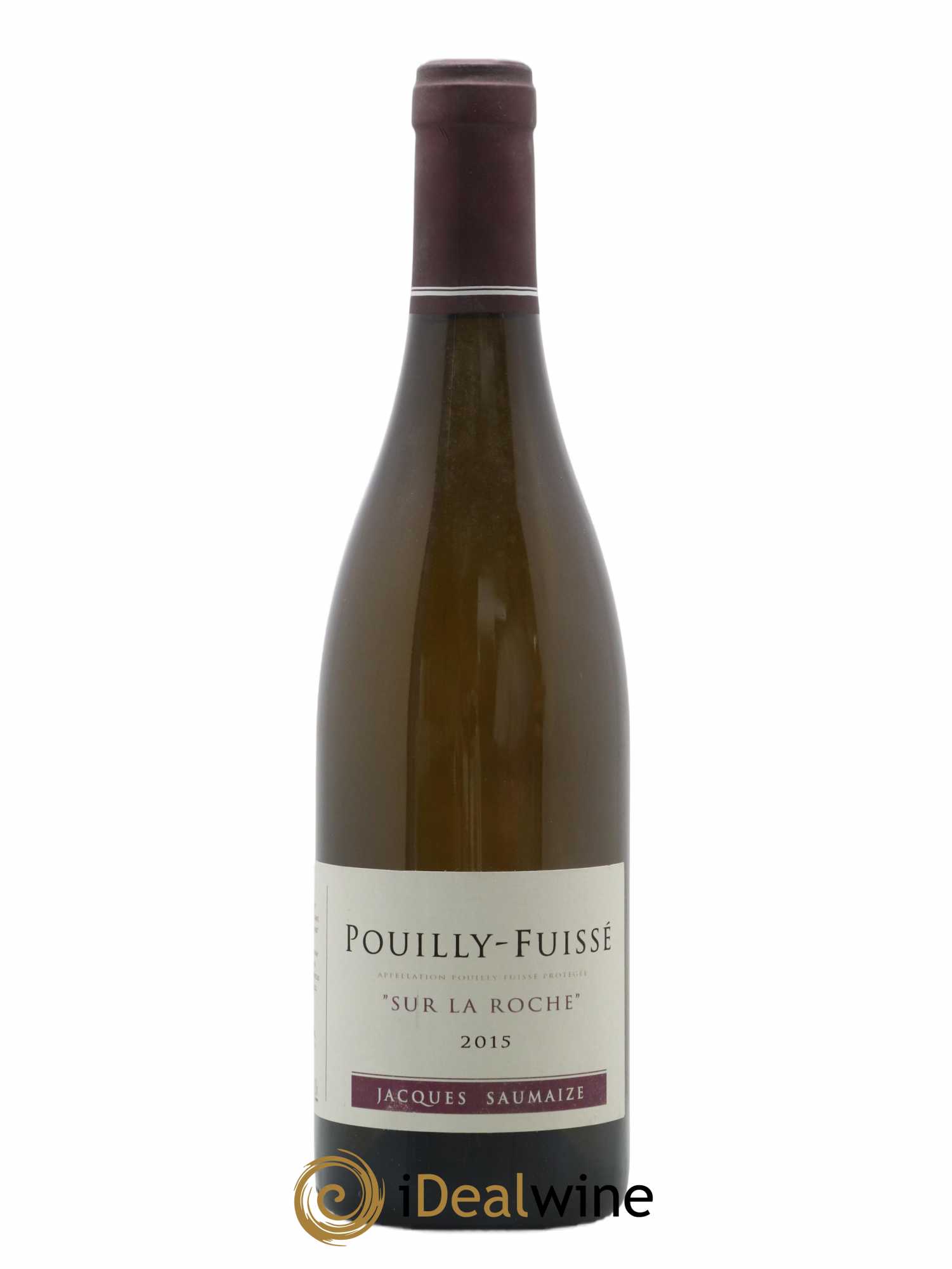 Pouilly-Fuissé Sur la Roche Jacques et Nathalie Saumaize 2015 - Lot de 1 bouteille - 0
