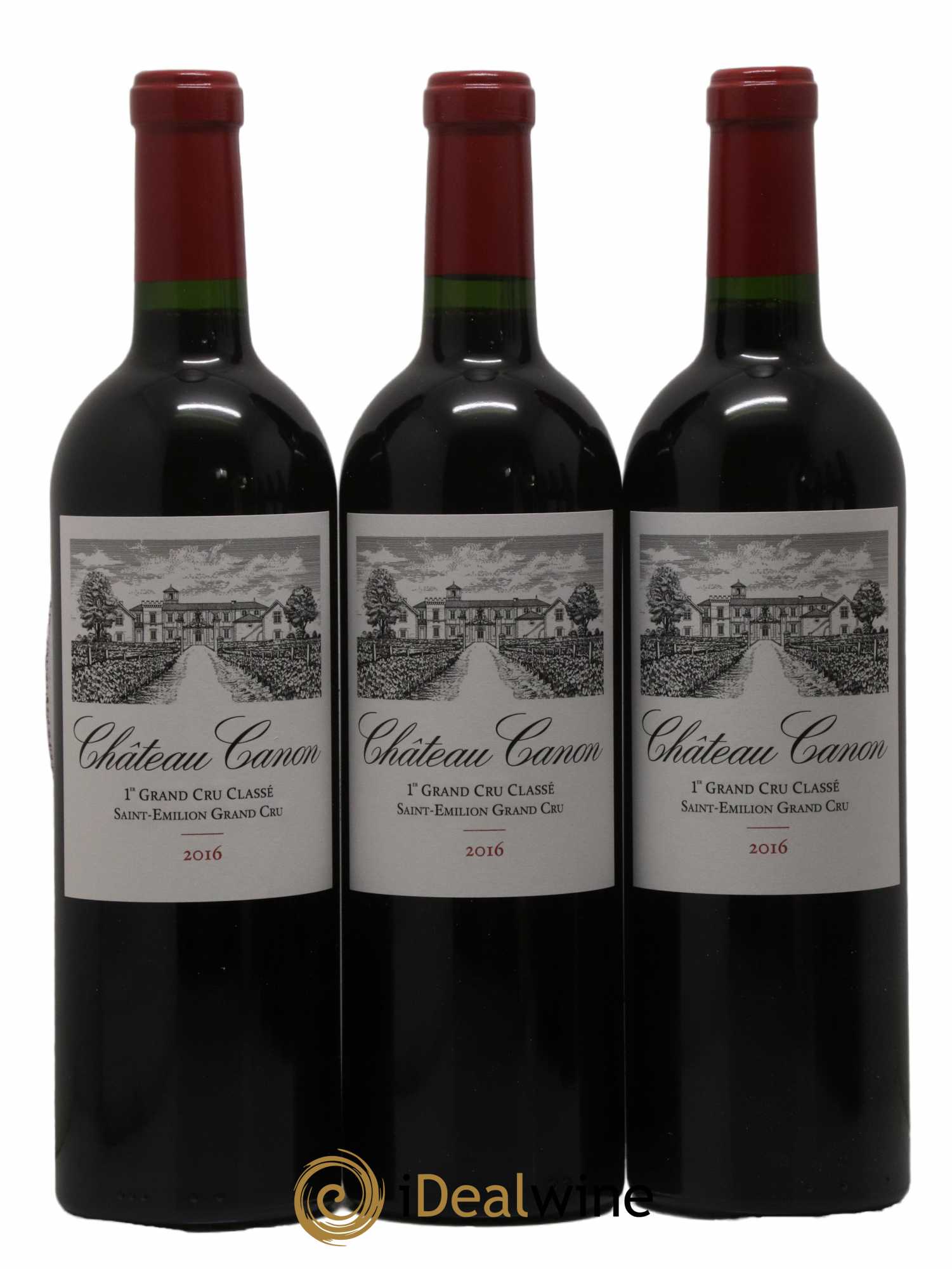 Château Canon 1er Grand Cru Classé B 2016 - Lot de 6 bouteilles - 1