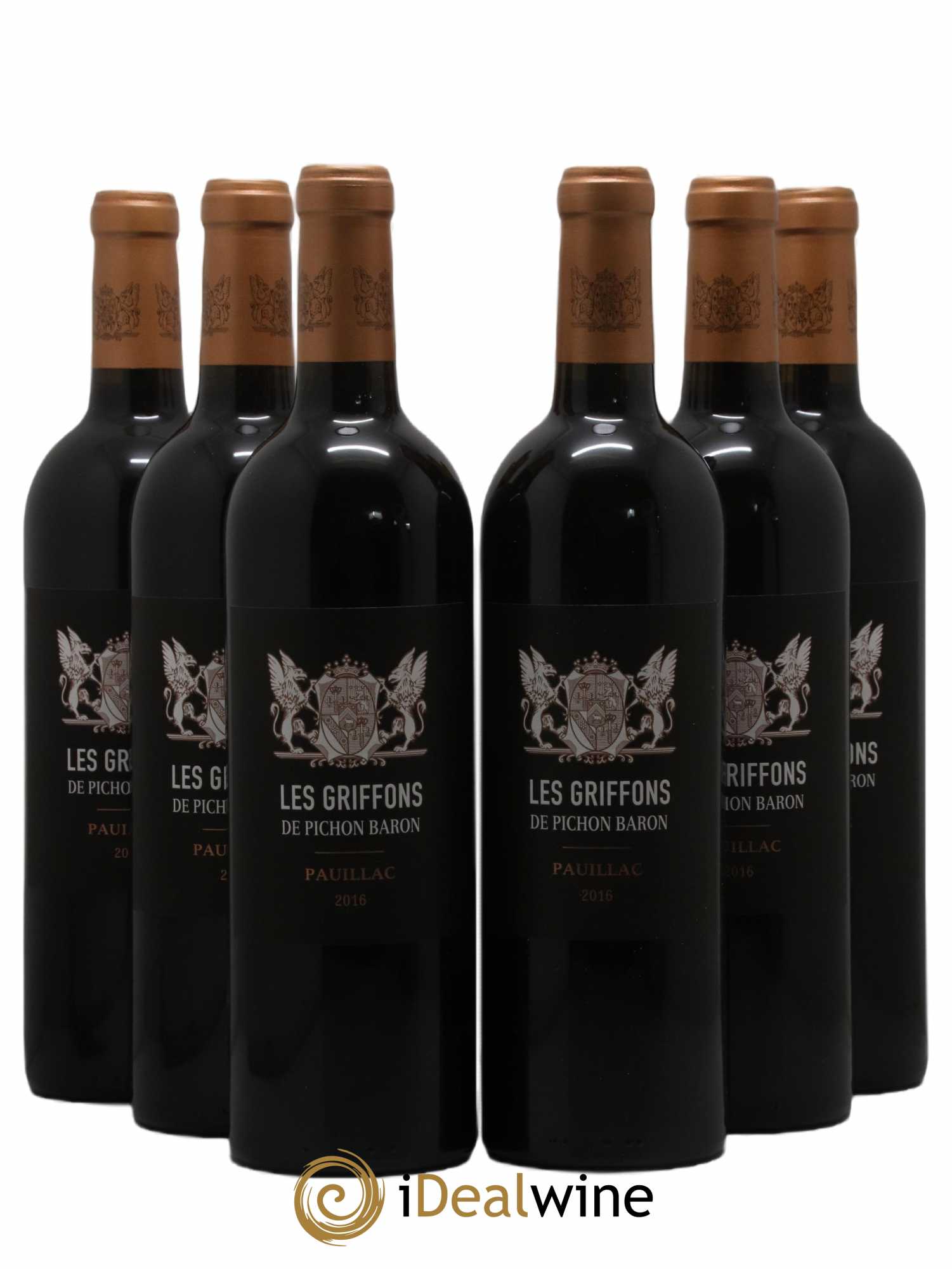 Les Griffons de Pichon Baron 2016 - Lot de 6 bouteilles - 0