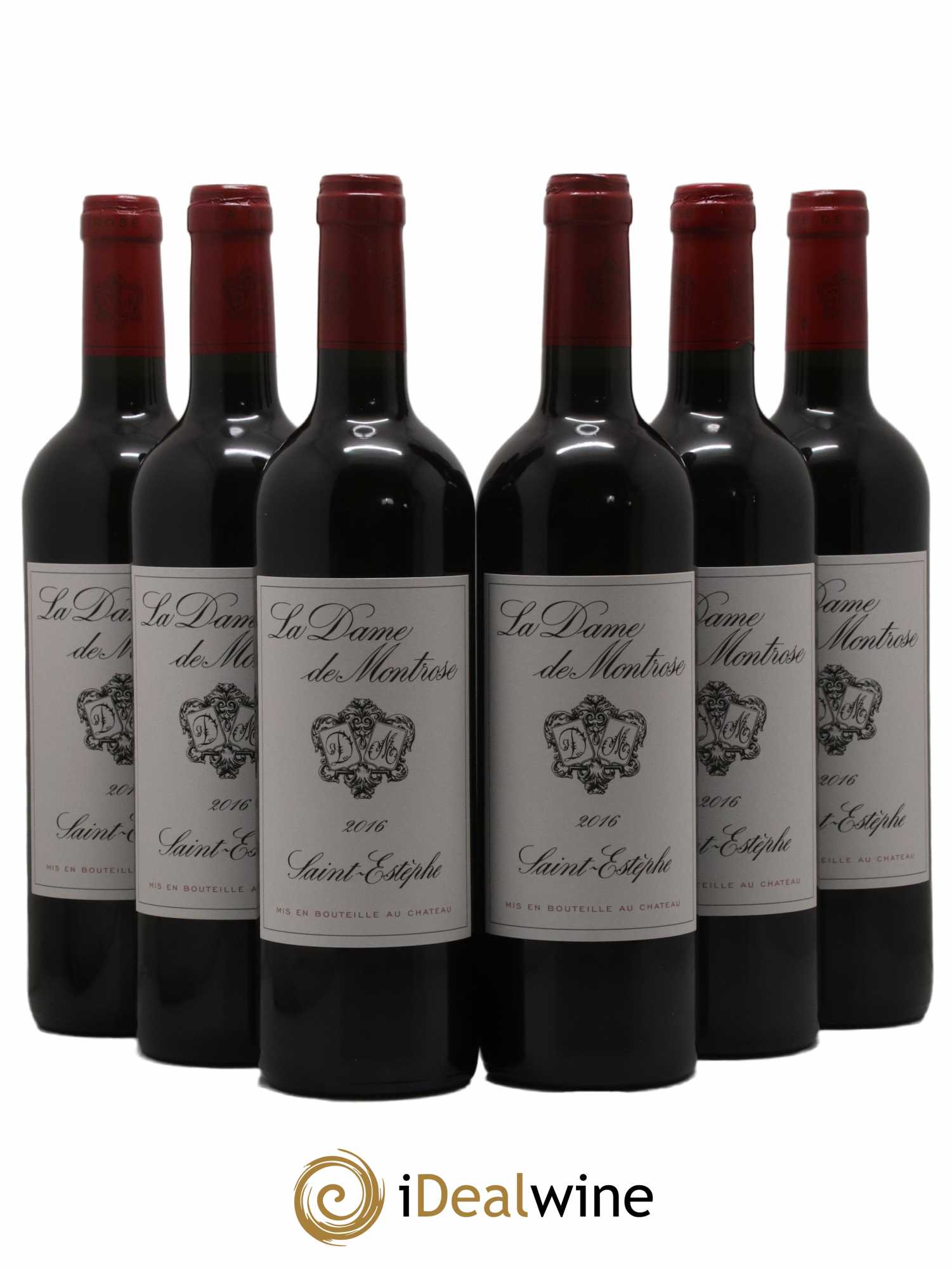 La Dame de Montrose Second Vin 2016 - Lot de 6 bouteilles - 0