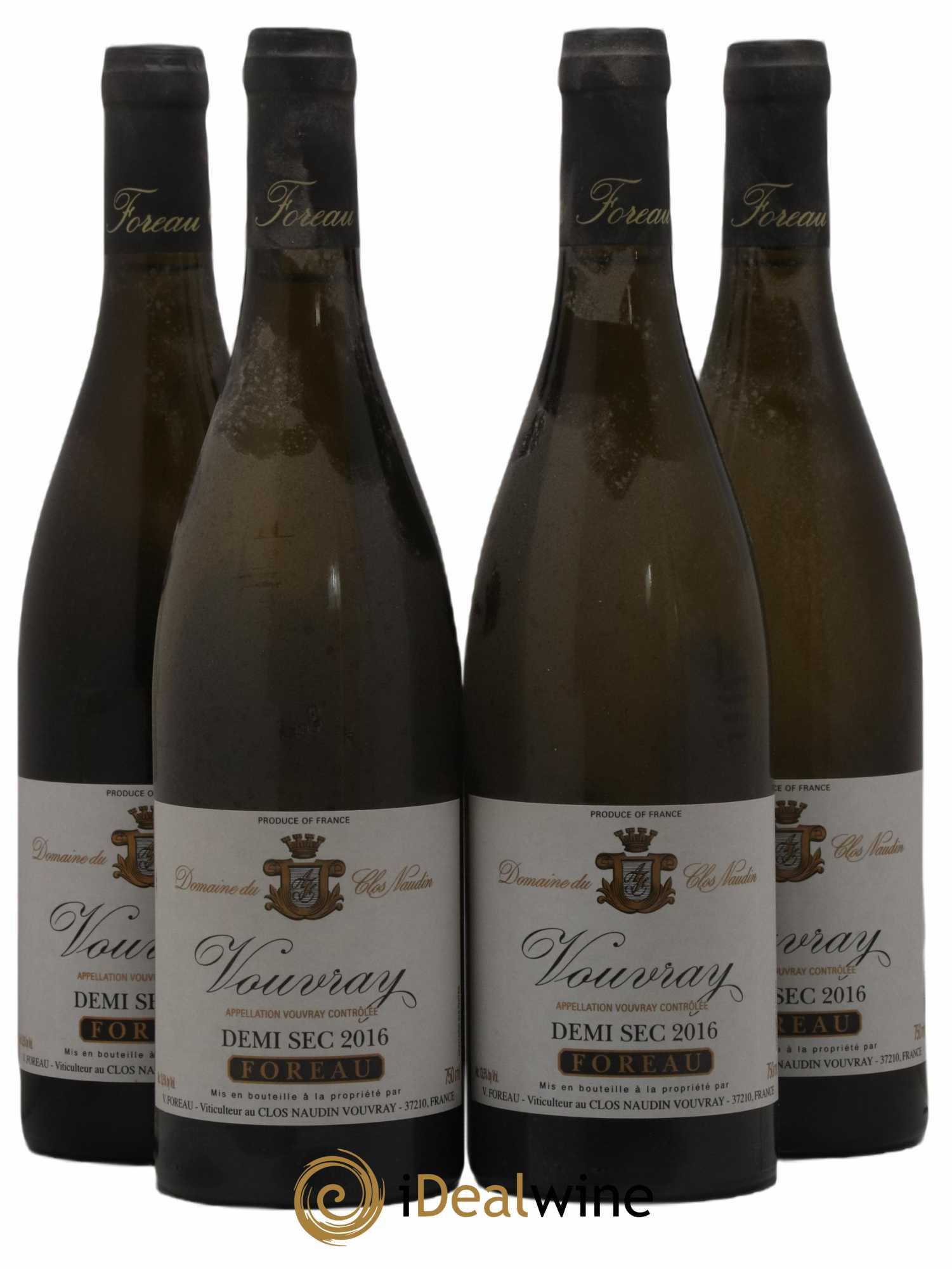 Vouvray Demi-Sec Clos Naudin - Philippe Foreau 2016 - Lot de 4 bouteilles - 0