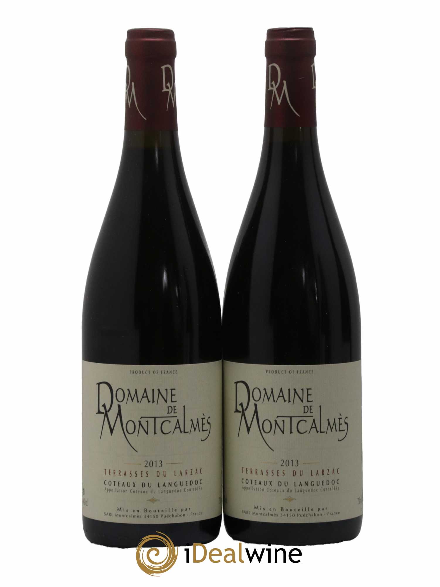 Coteaux du Languedoc Domaine de Montcalmès Frédéric Pourtalié 2013 - Lot de 2 bouteilles - 0
