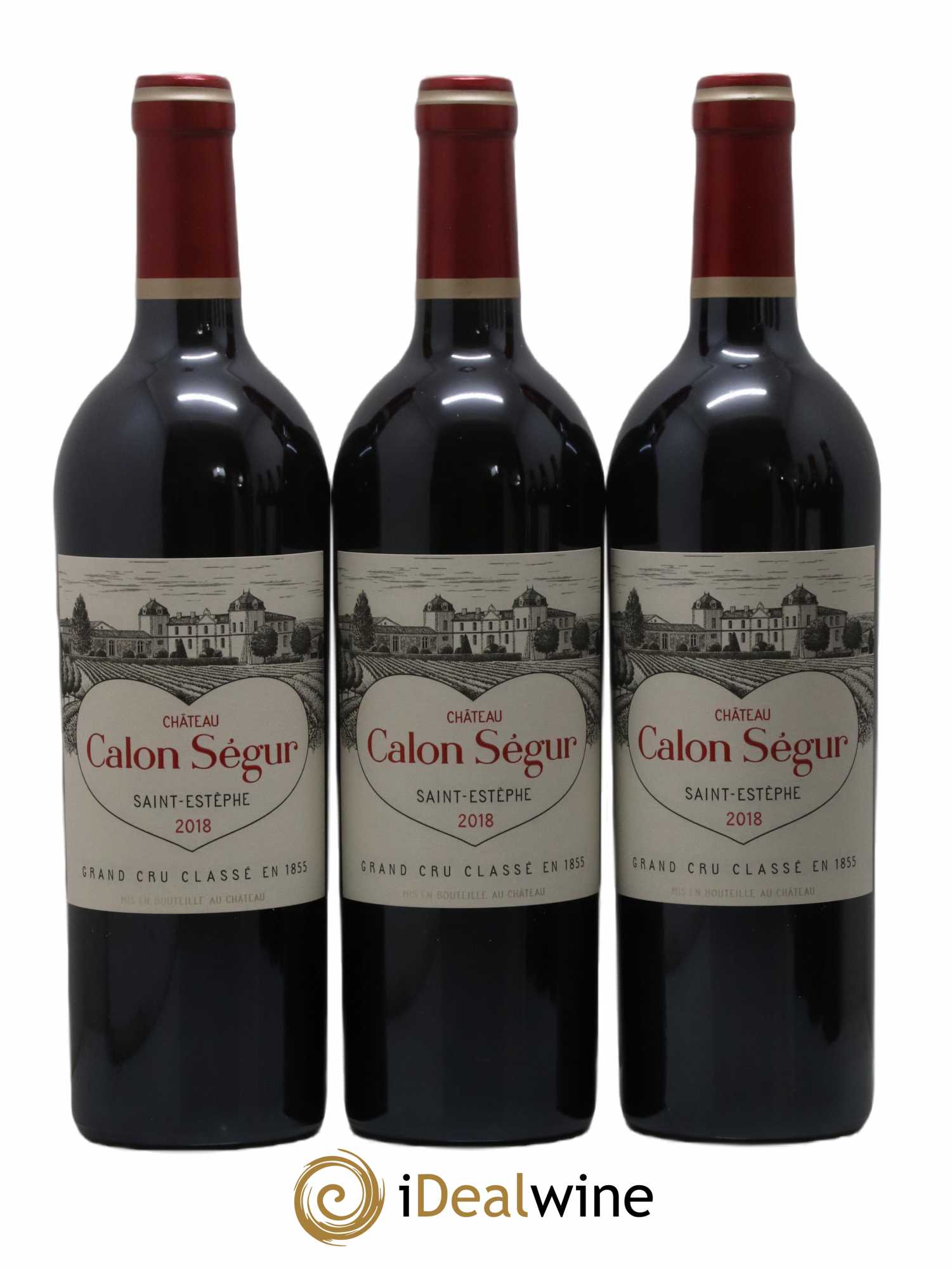 Château Calon Ségur 3ème Grand Cru Classé 2018 - Lot de 6 bouteilles - 2